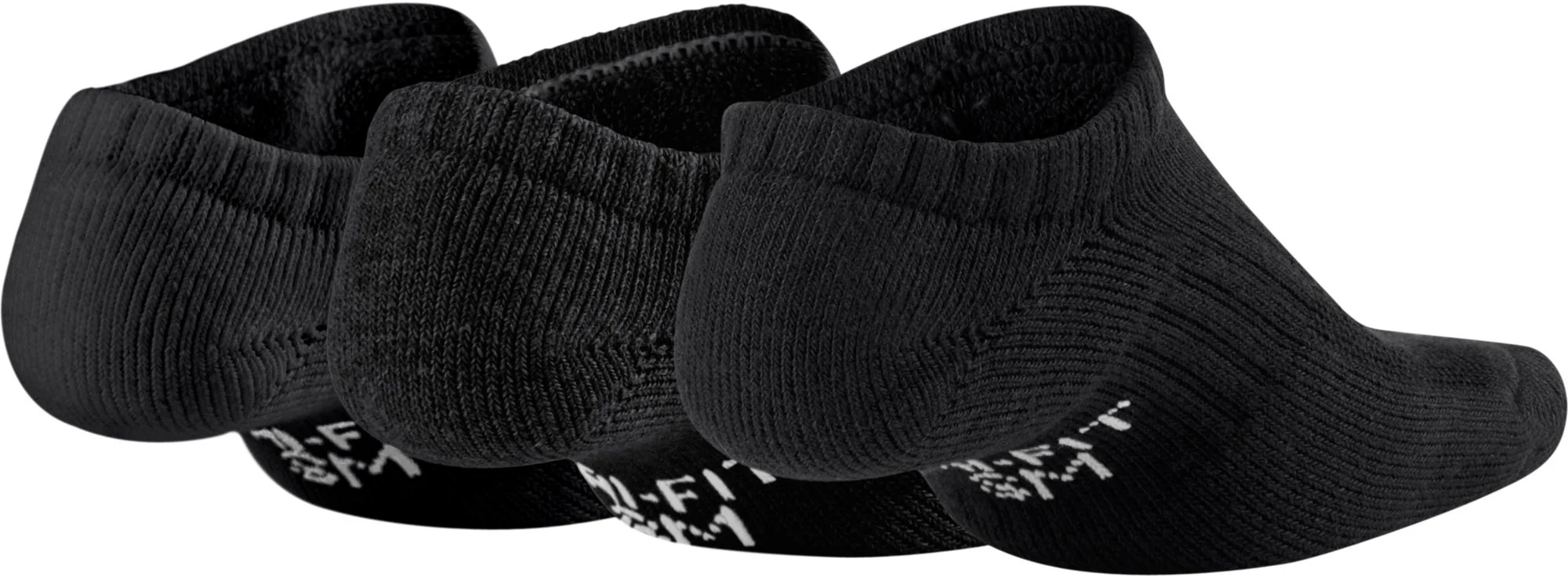 Kid's Performance Cushioned No-Show Training Socks (3 Pair) - Image 3
