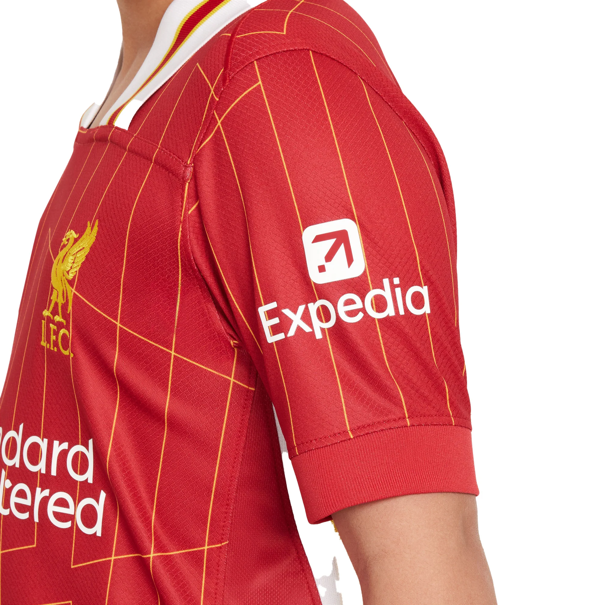 Junior's Liverpool FC 2024/25 Stadium Home Soccer Jersey - Image 5