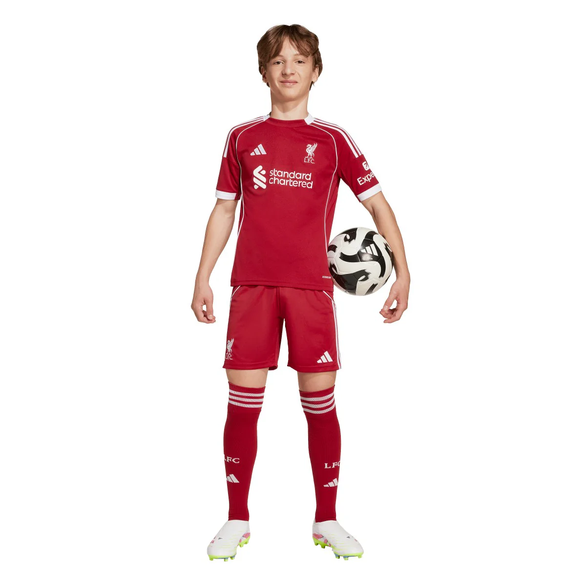 Junior's Liverpool FC 2025/26 Home Soccer Jersey - Image 7