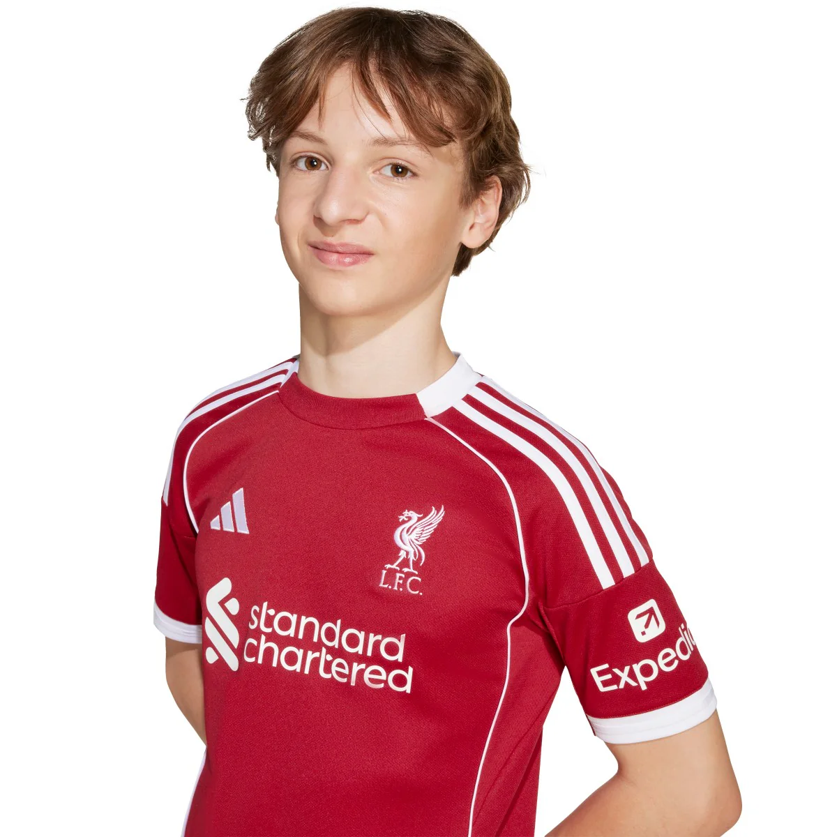 Junior's Liverpool FC 2025/26 Home Soccer Jersey - Image 8