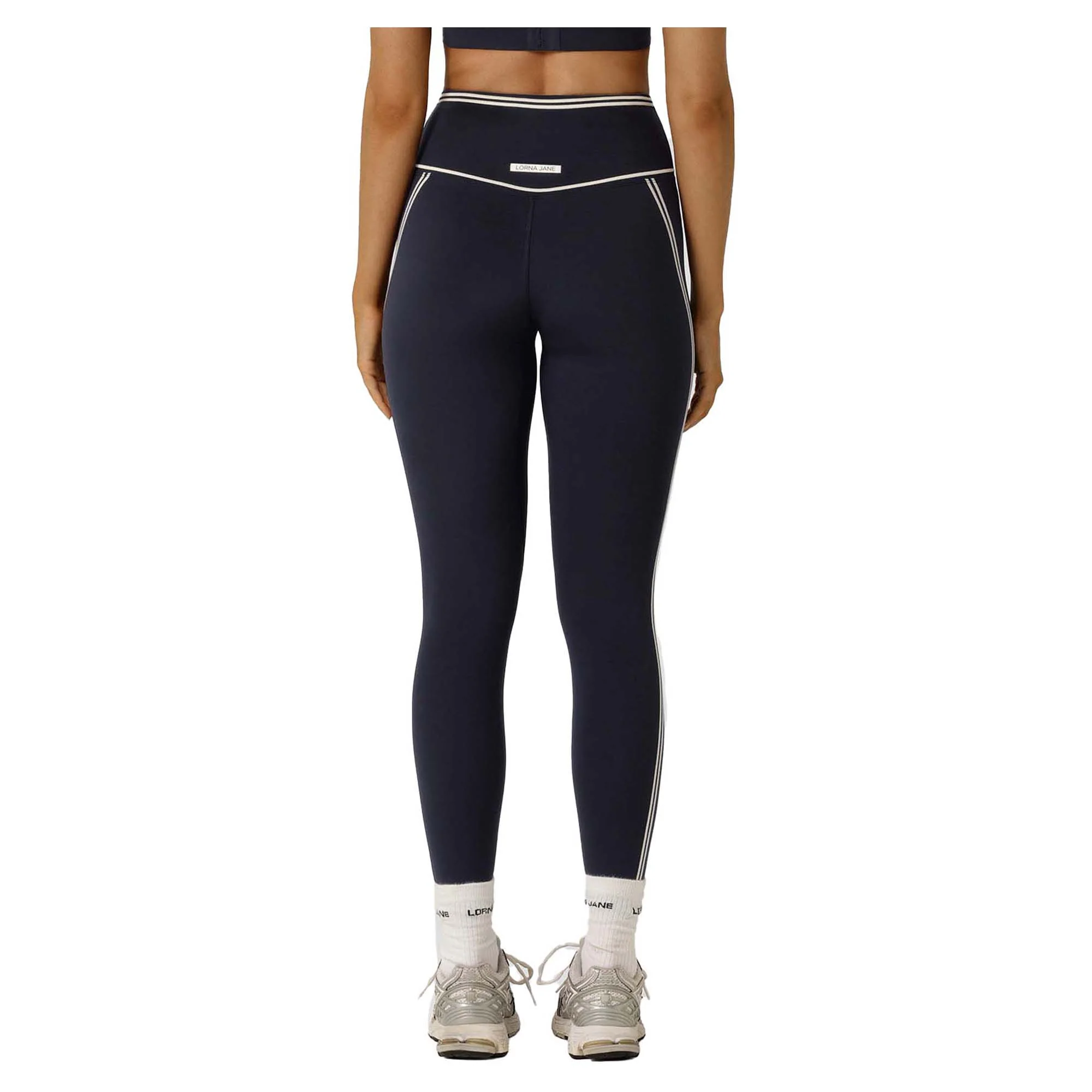 Women's Retro Track Ankle Biter Leggings - Image 4