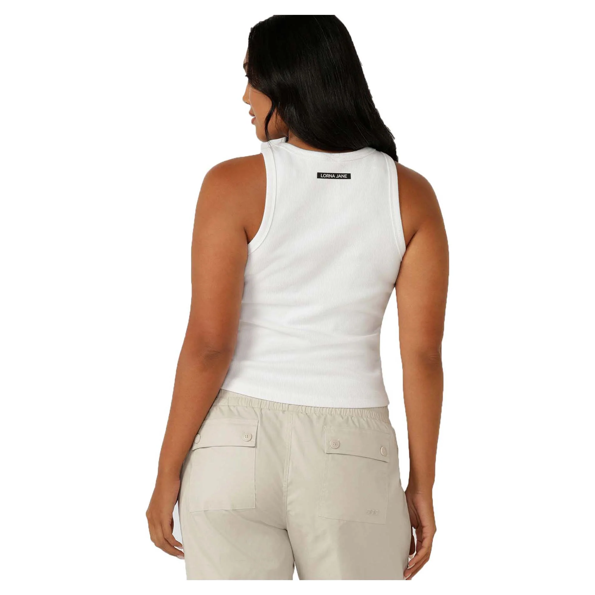 Women's LJ Basics Rib Tank - Image 2