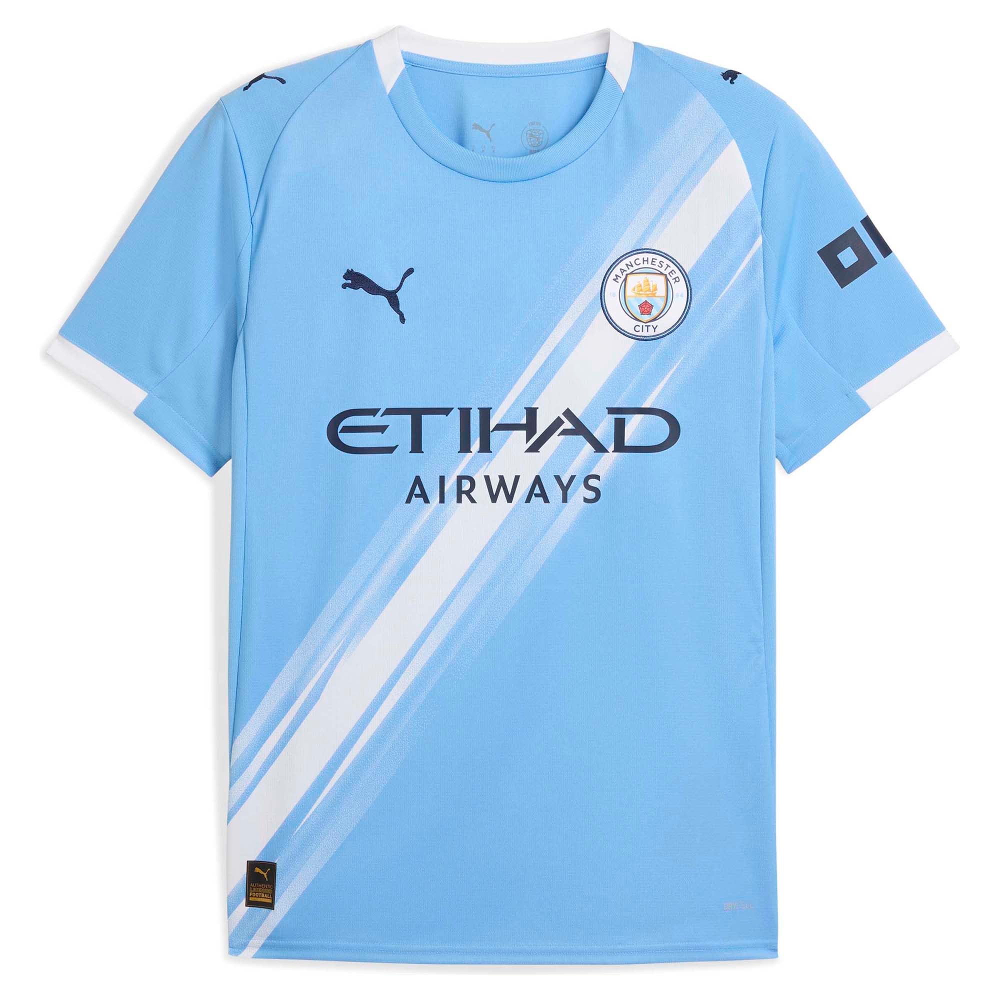 Men's Manchester City FC 2025/26 Home Replica Soccer Jersey