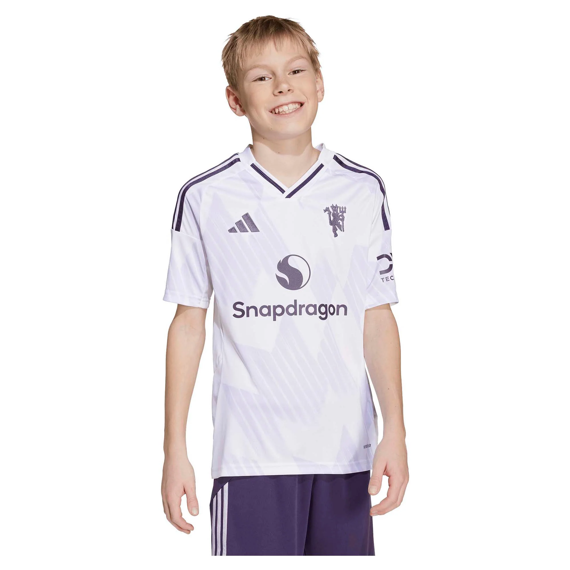Junior's Manchester United 2025/26 Away Soccer Jersey - Image 3