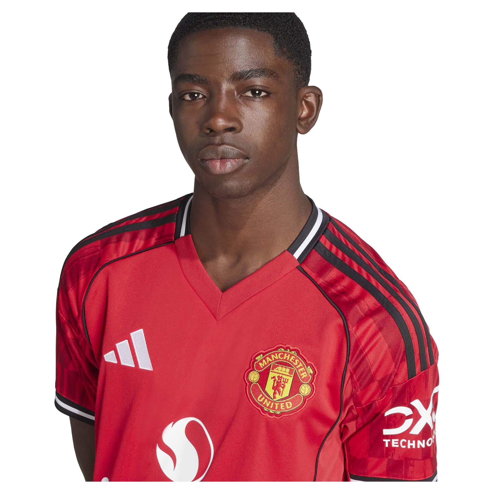 Men's Manchester United 2025/26 Home Soccer Jersey - Image 5