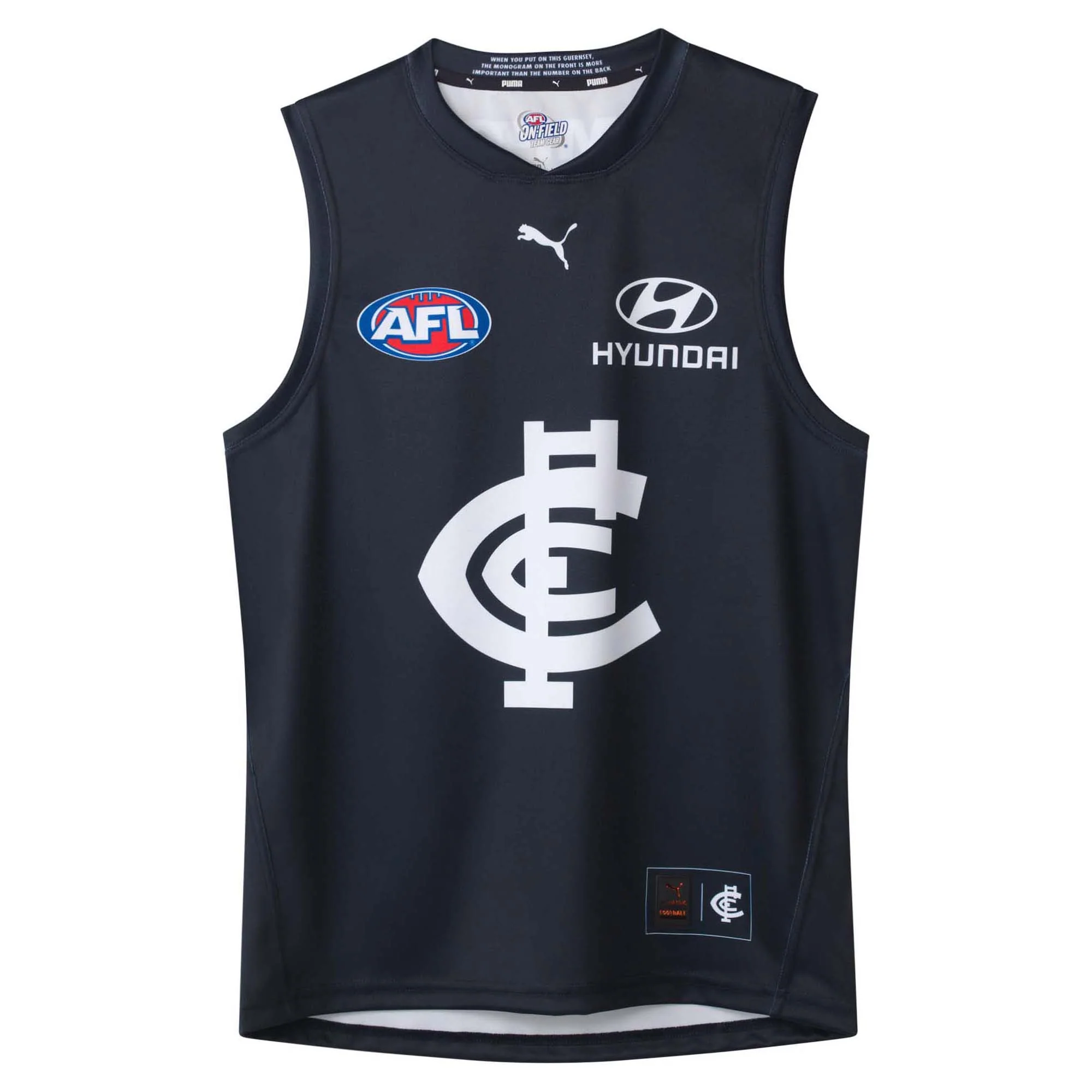 Men's AFL Carlton Blues Football Club 2025 Home Replica Jersey