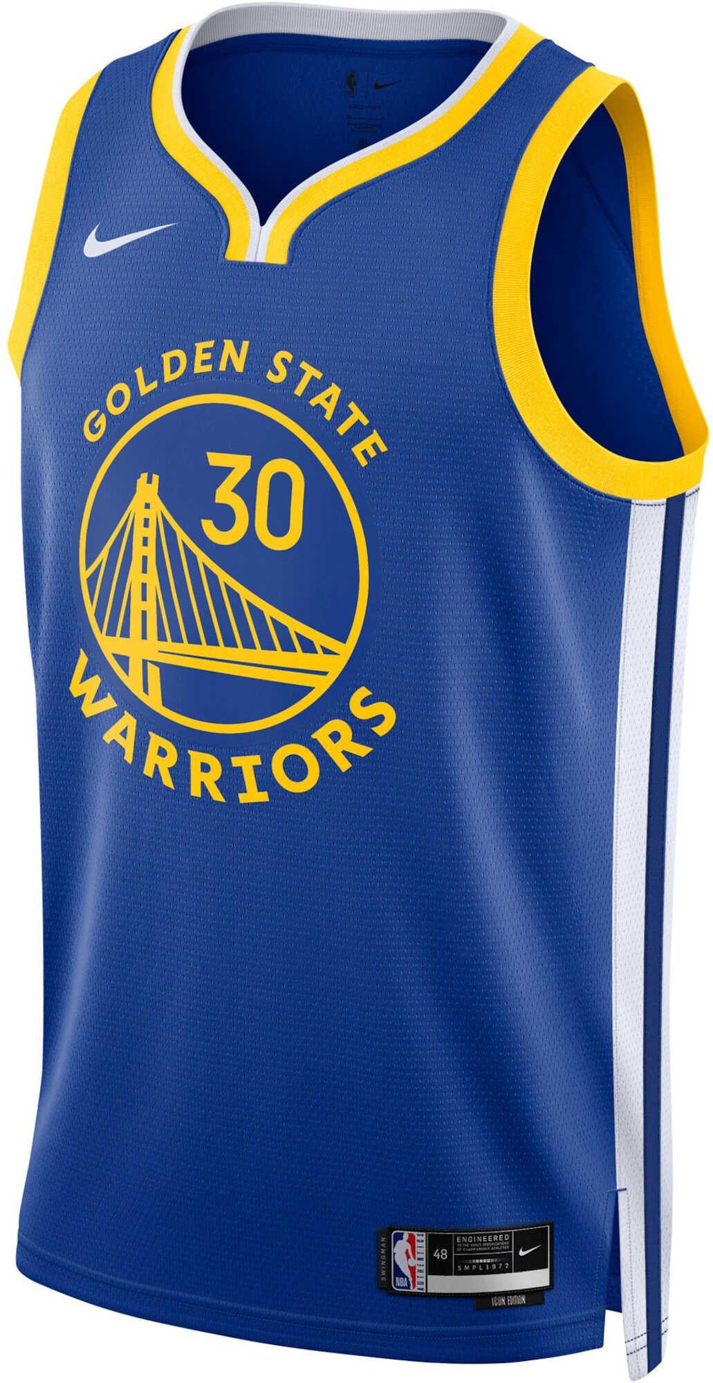 Men's NBA Golden State Warriors Stephen Curry 2025/26 Icon Edition Swingman Jersey