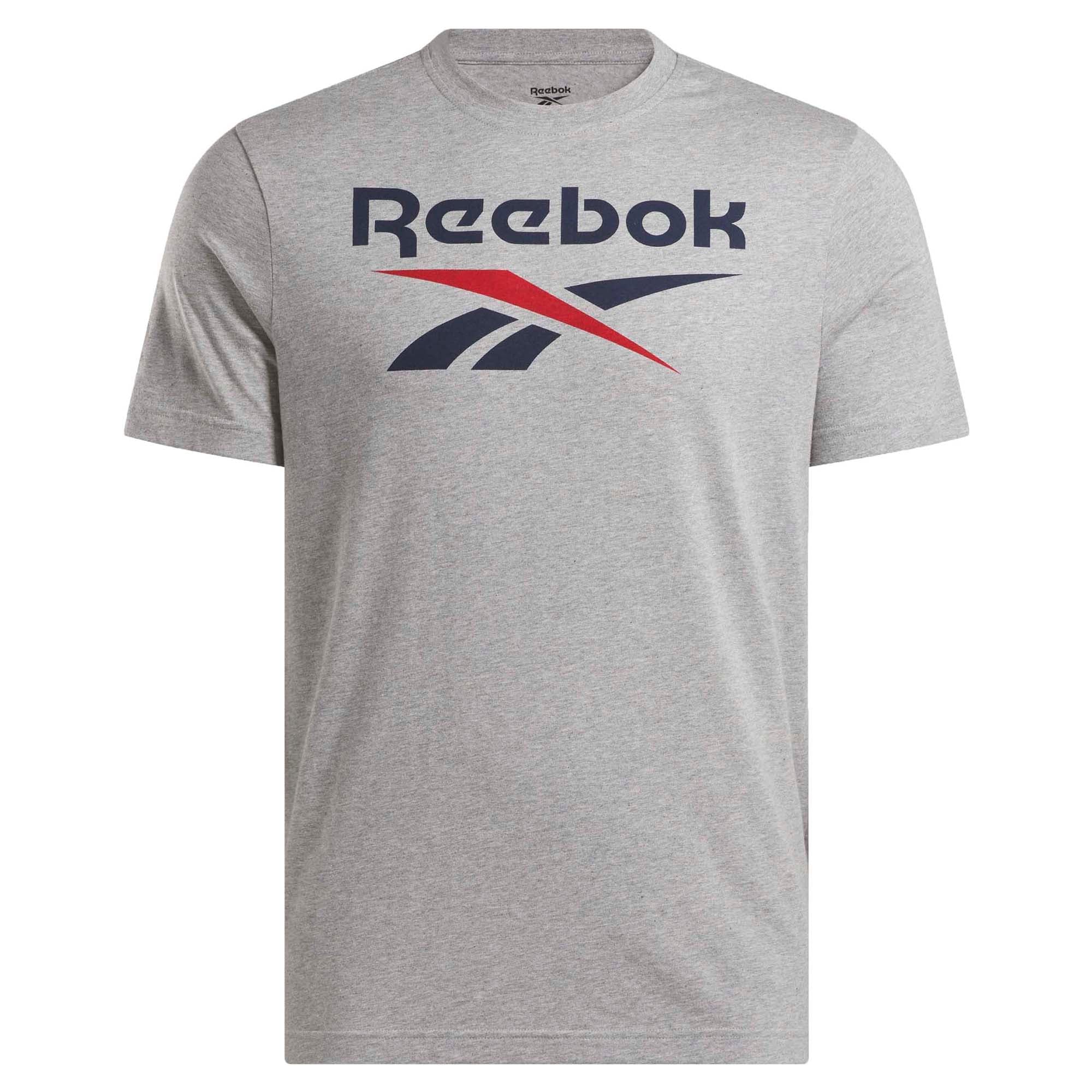 Men's Identity Stacked Logo T-Shirt - Image 2