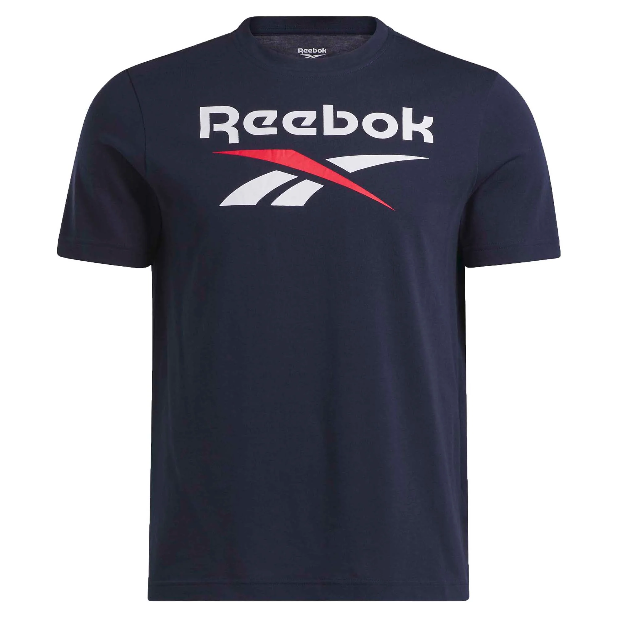 Men's Identity Stacked Logo T-Shirt - Image 2