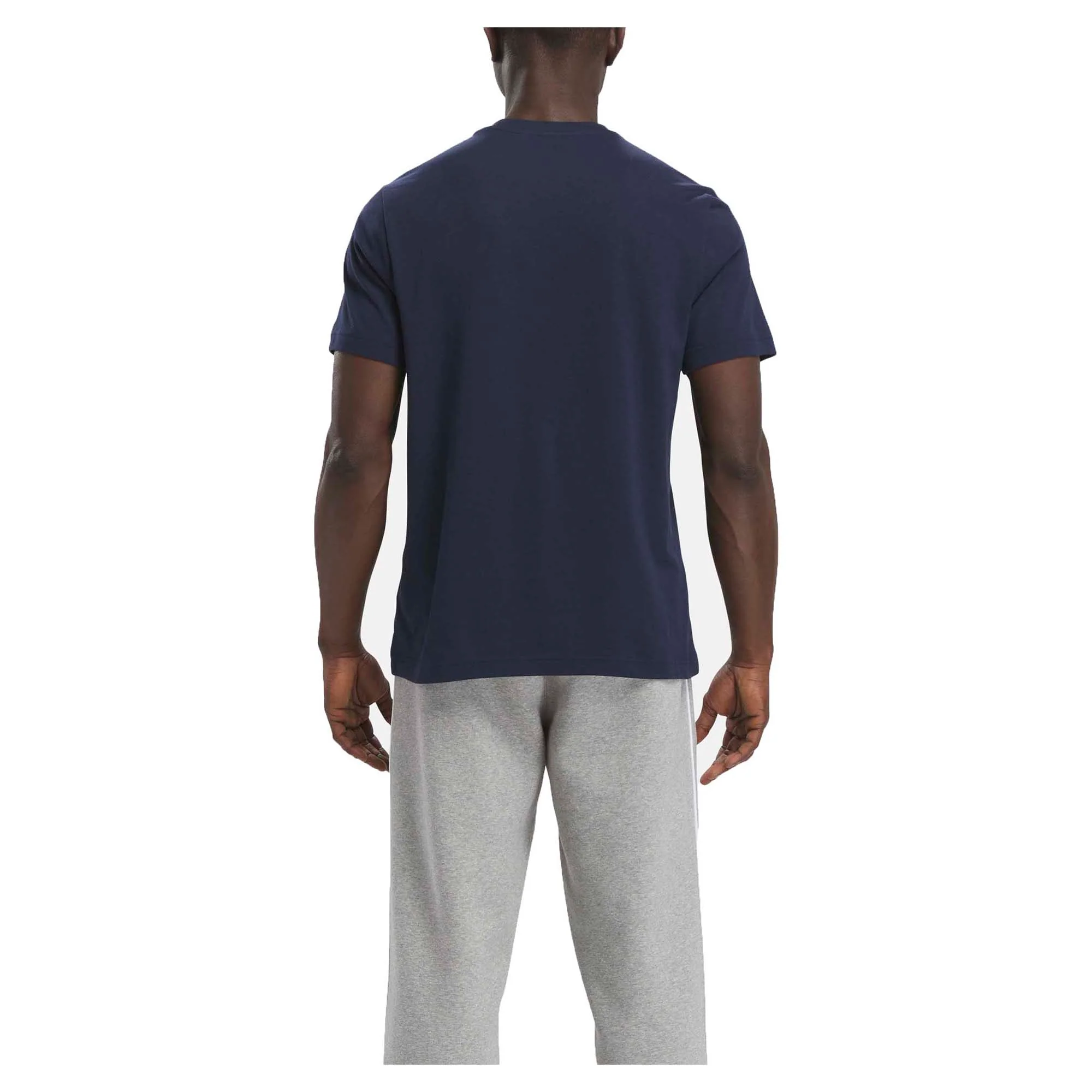 Men's Identity Stacked Logo T-Shirt - Image 4