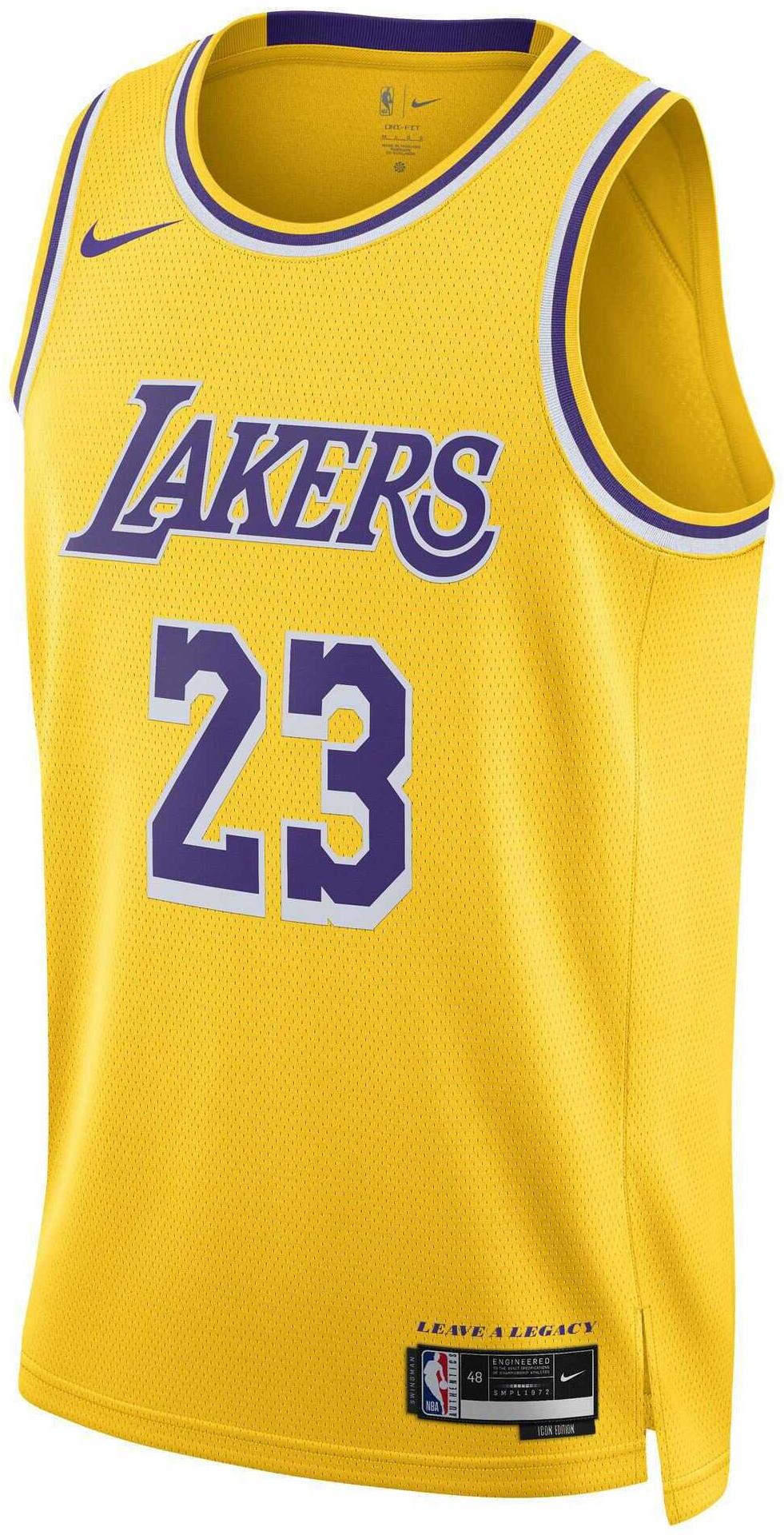 Men's NBA Los Angeles Lakers 2025/26 Icon Edition Swingman Jersey