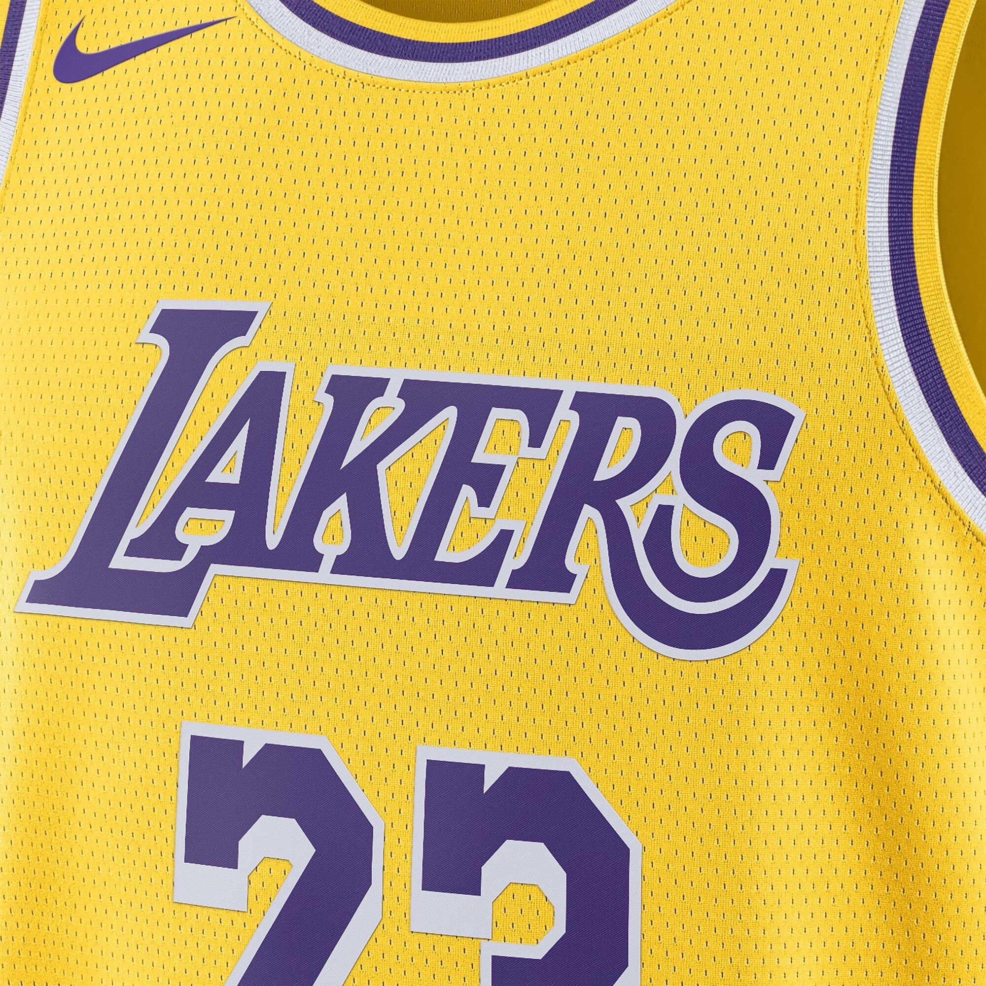Men's NBA Los Angeles Lakers 2025/26 Icon Edition Swingman Jersey - Image 2