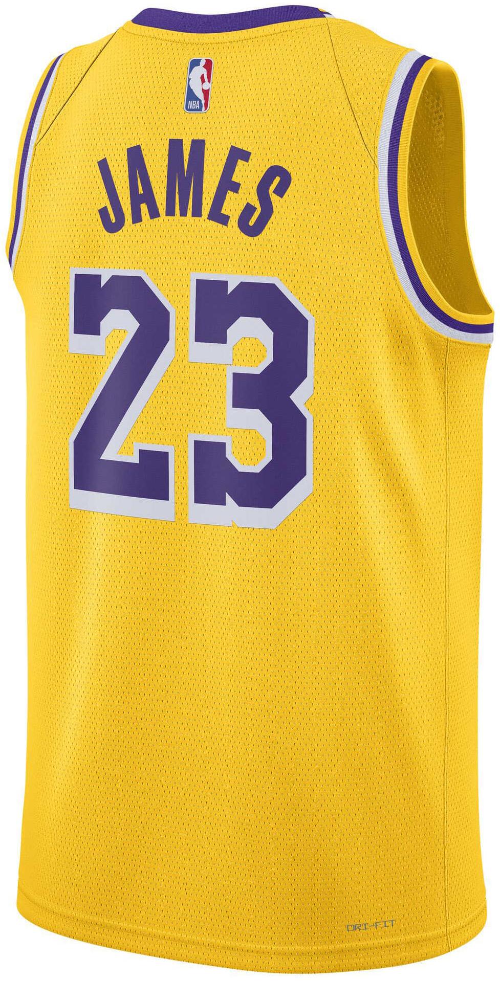 Men's NBA Los Angeles Lakers 2025/26 Icon Edition Swingman Jersey - Image 3