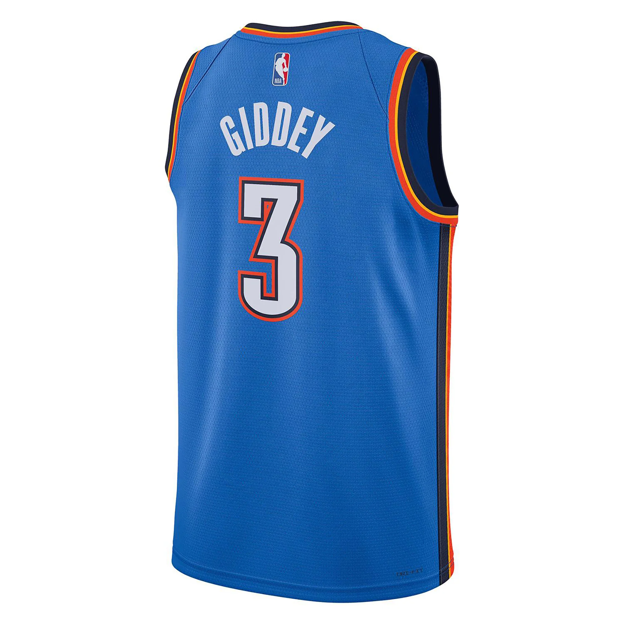 Men's NBA Oklahoma City Thunder Josh Giddey 2024/25 Icon Edition Swingman Jersey - Image 2