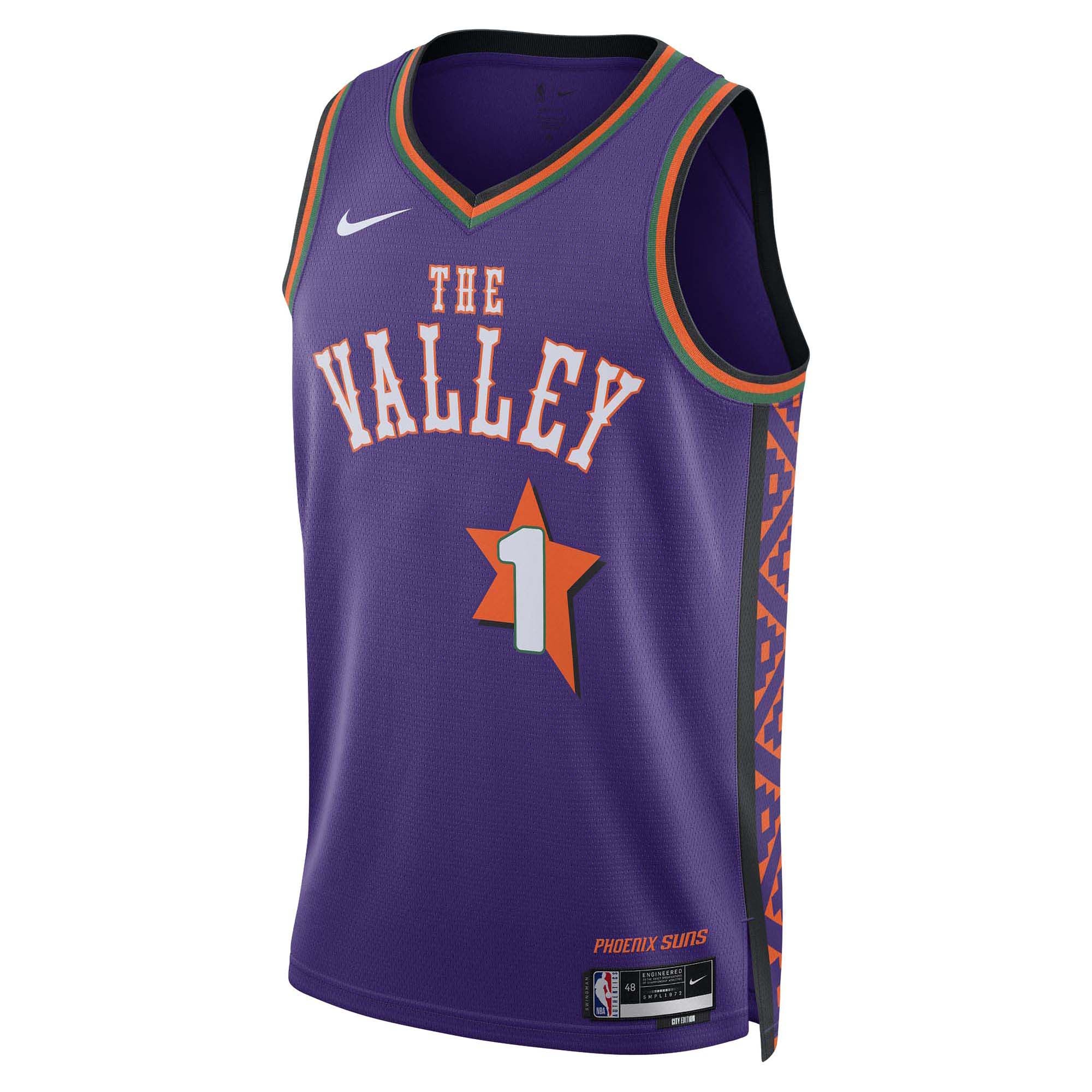 Men's NBA Phoenix Suns Devon Booker 2024/25 City Edition Swingman Jersey