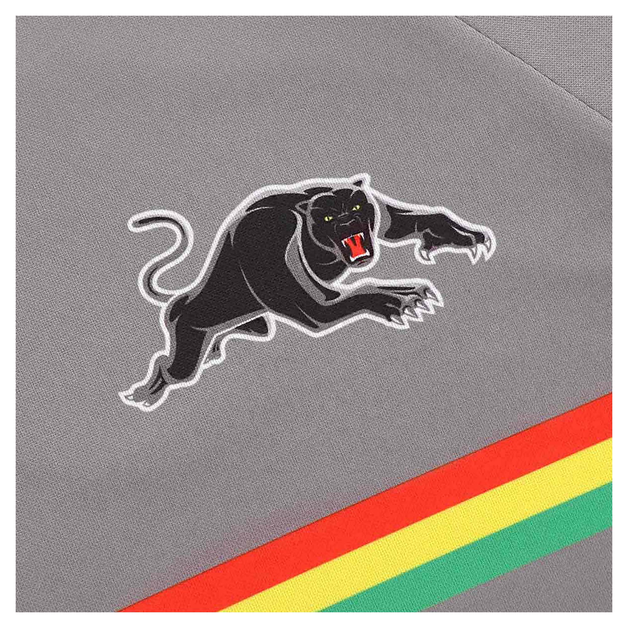 Men's NRL Penrith Panthers 2025 Grey Training T-Shirt - Image 3