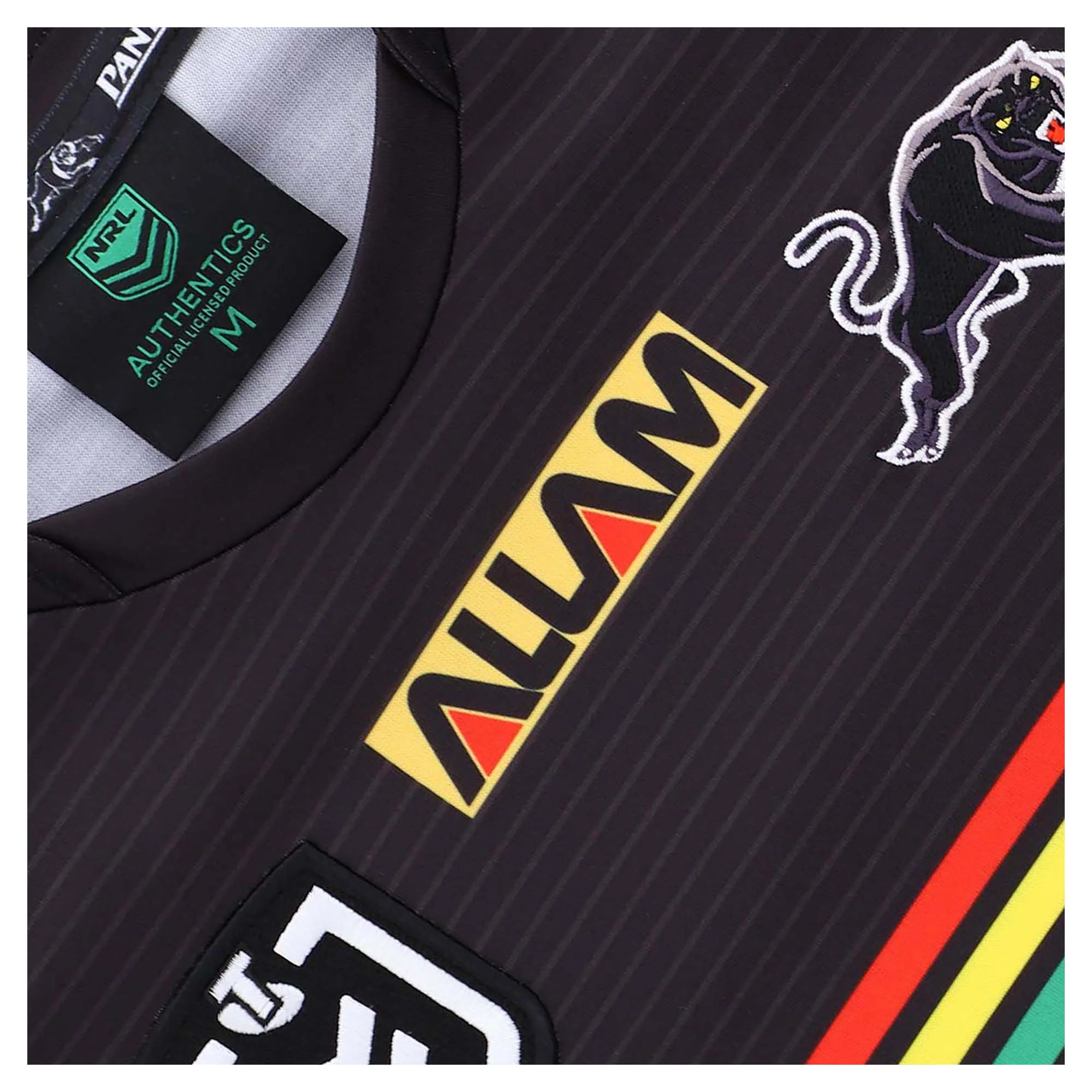 Men's NRL Penrith Panthers 2025 Home Replica Jersey - Image 9