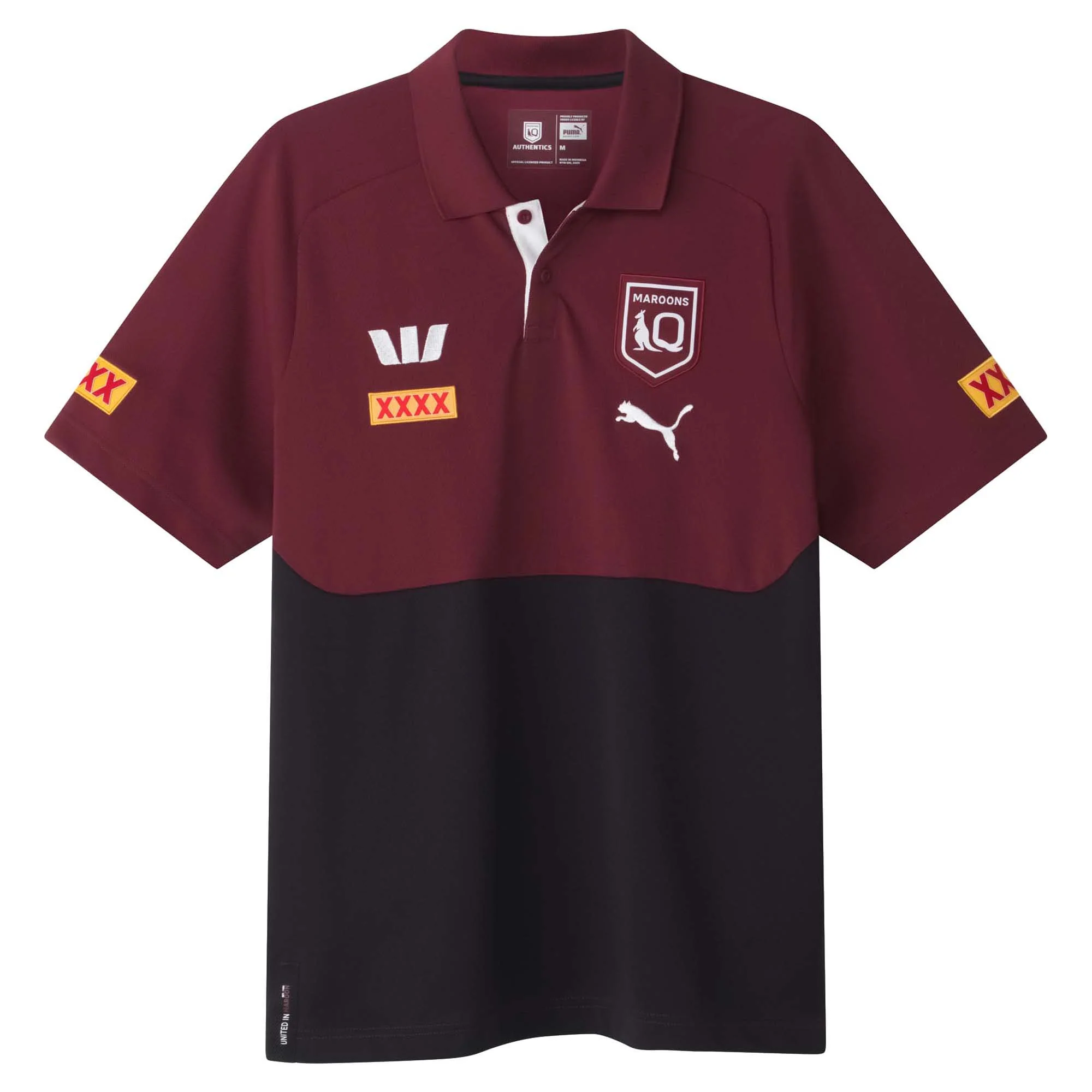 Men's State Of Origin Queensland Maroons 2025 Team Polo
