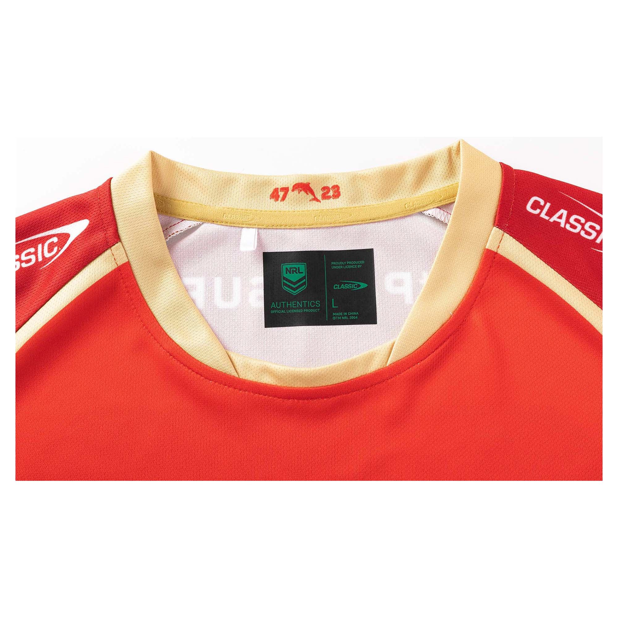 Men's NRL Redcliffe Dolphins 2025 Home Jersey - Image 3