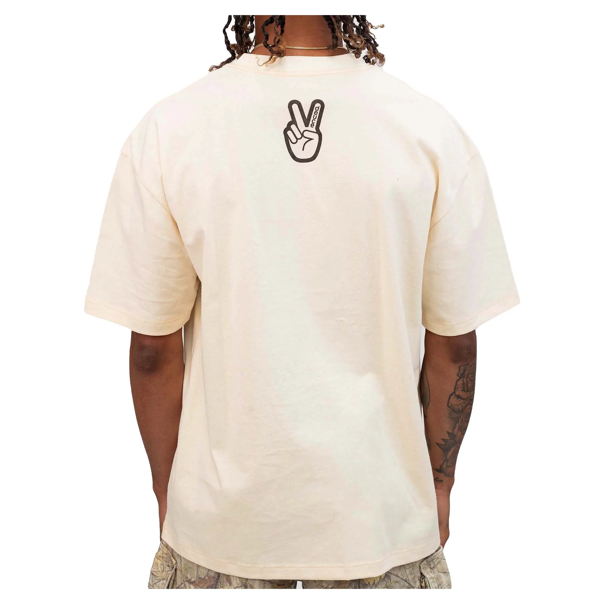 Men's Peace Hand Tee - Image 2