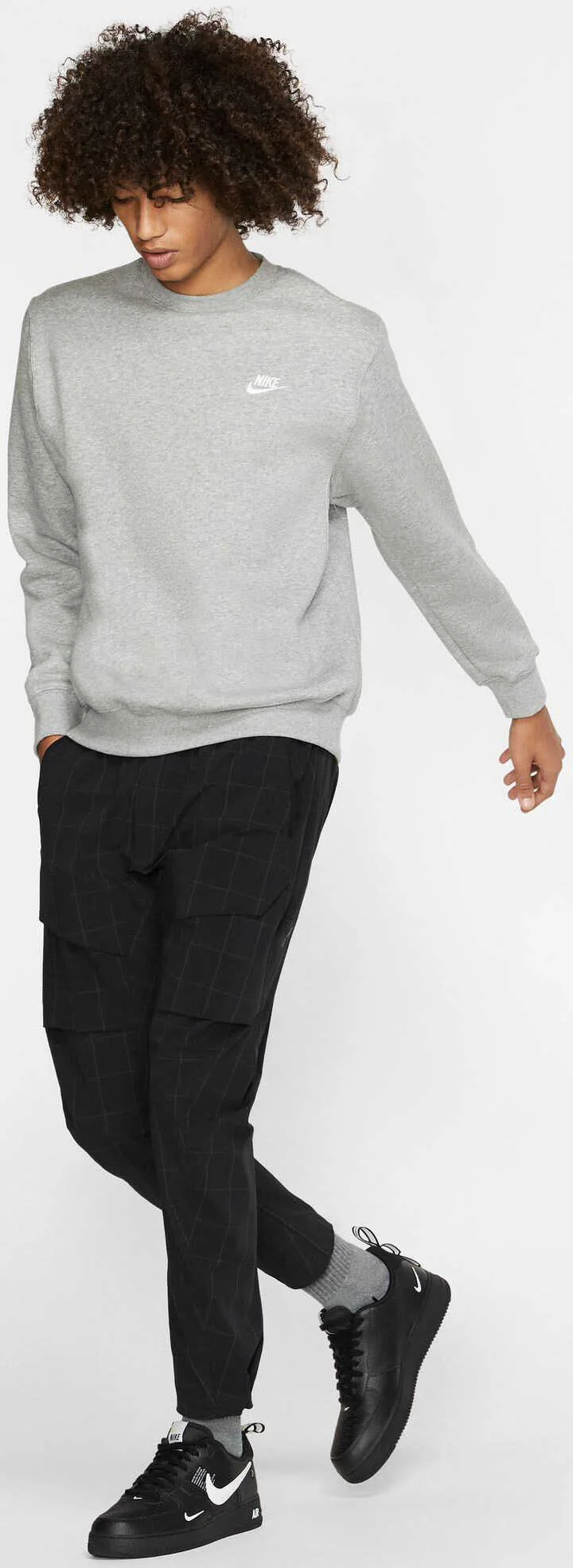 Men's Sportswear Club Fleece Crew - Image 6