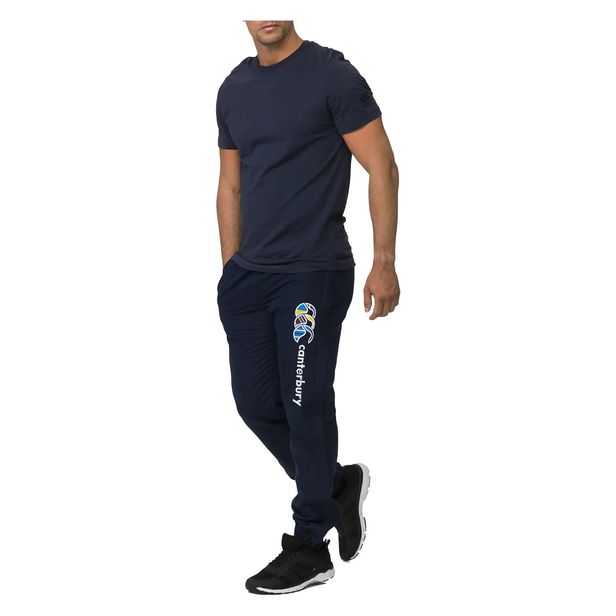 Men's Team Tonal Taper Leg Cuffed Trackpants - Image 3