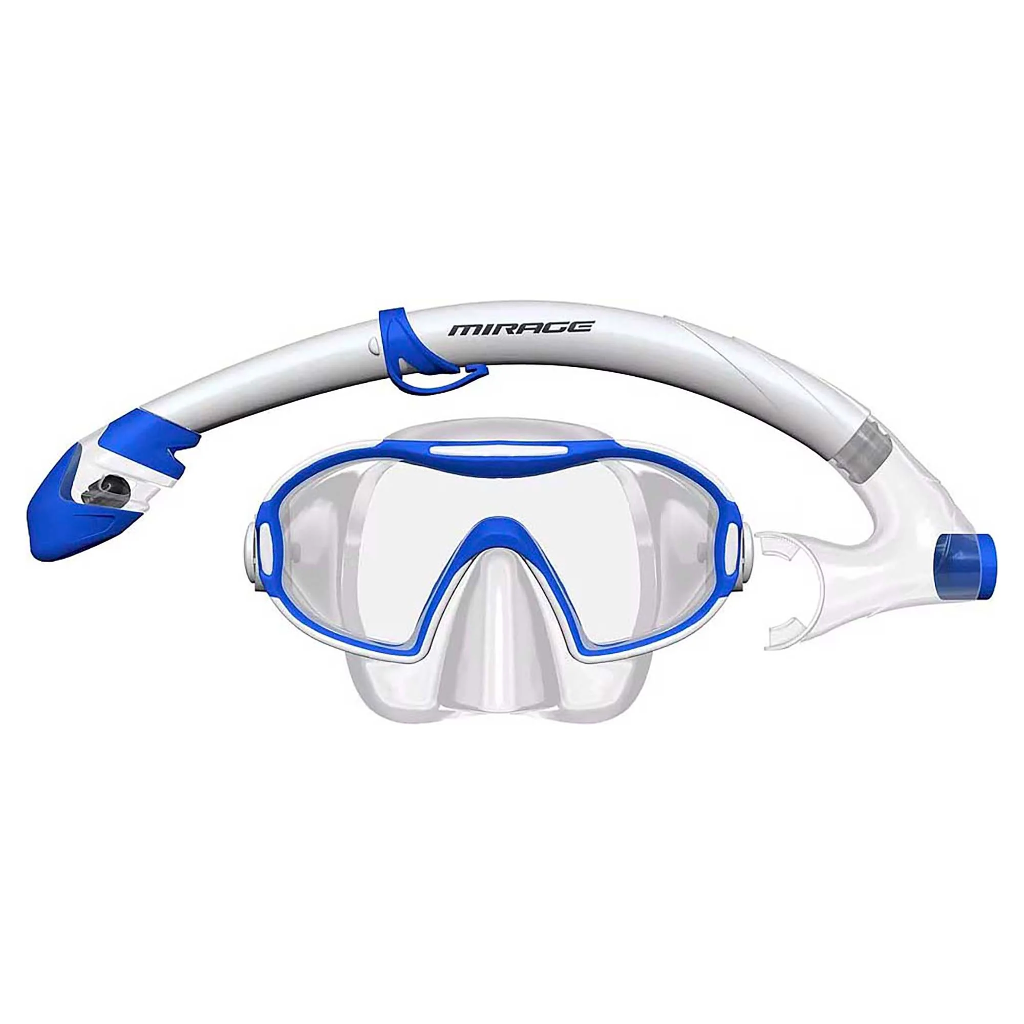 Junior's Horizon Dry Silicone Mask, Snorkel & Fin Set (Size S/M) - Image 2