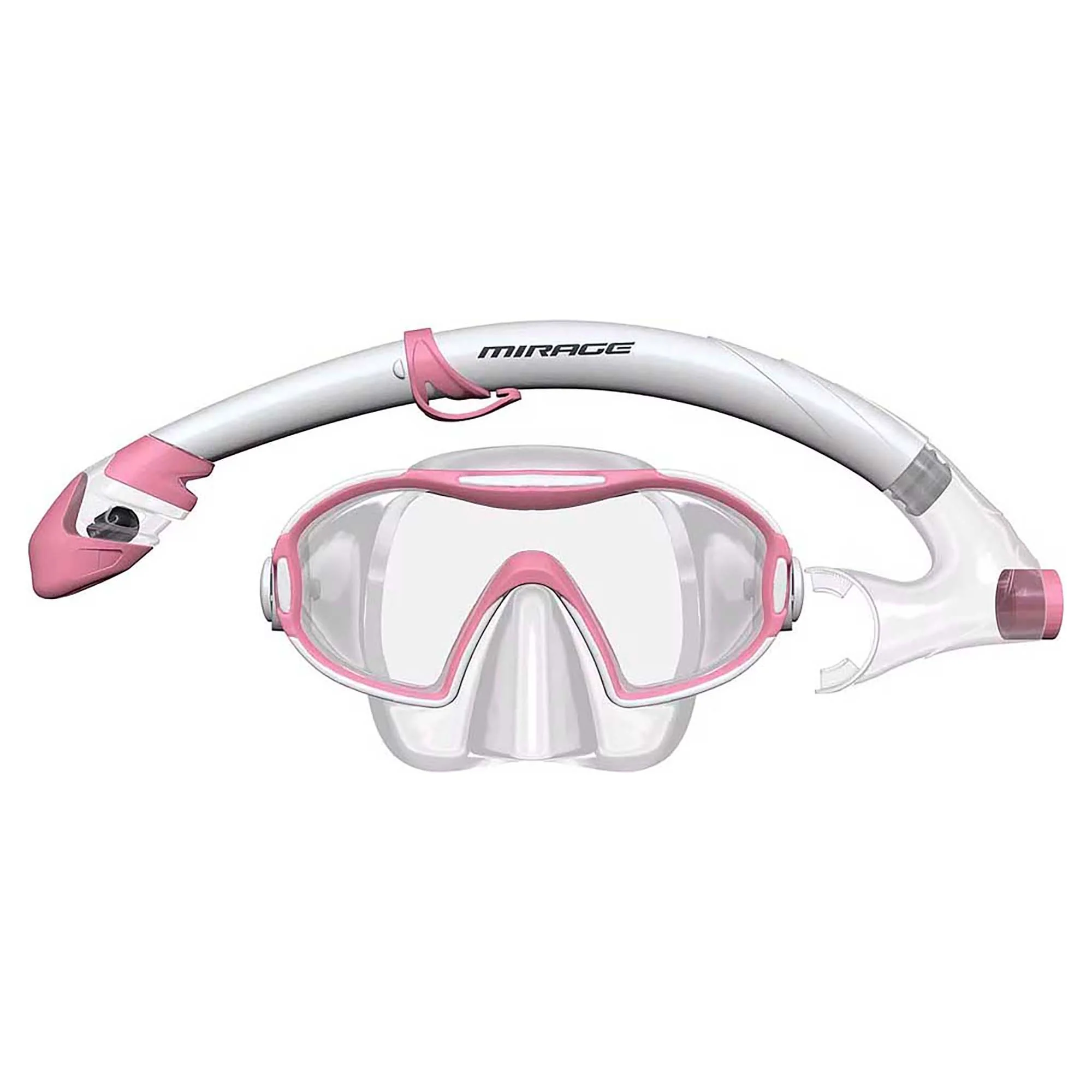 Junior's Horizon Dry Silicone Mask, Snorkel & Fin Set (Size L/XL) - Image 2
