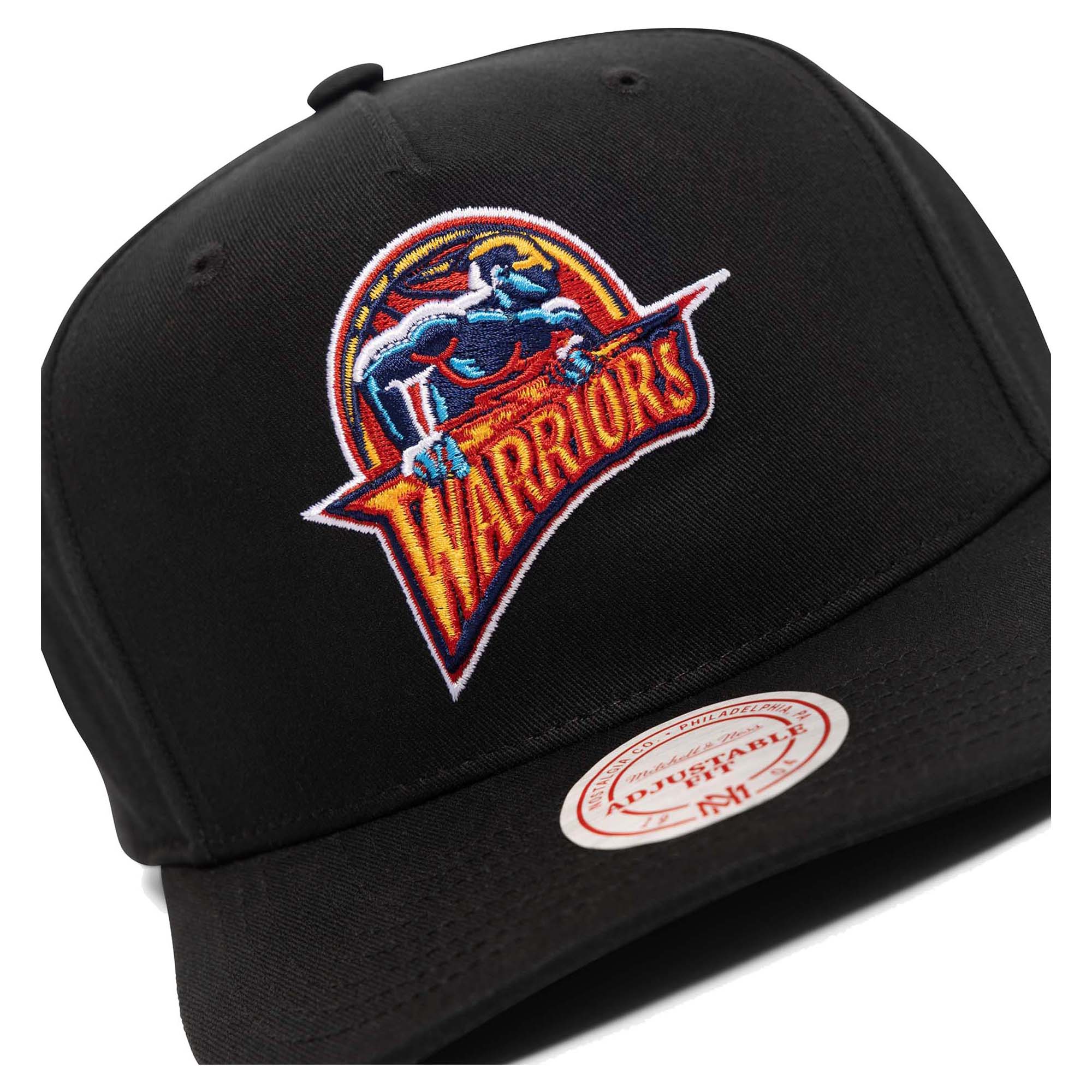 MVP NBA Golden State Warriors Team Colour Logo Snapback Cap - Image 5