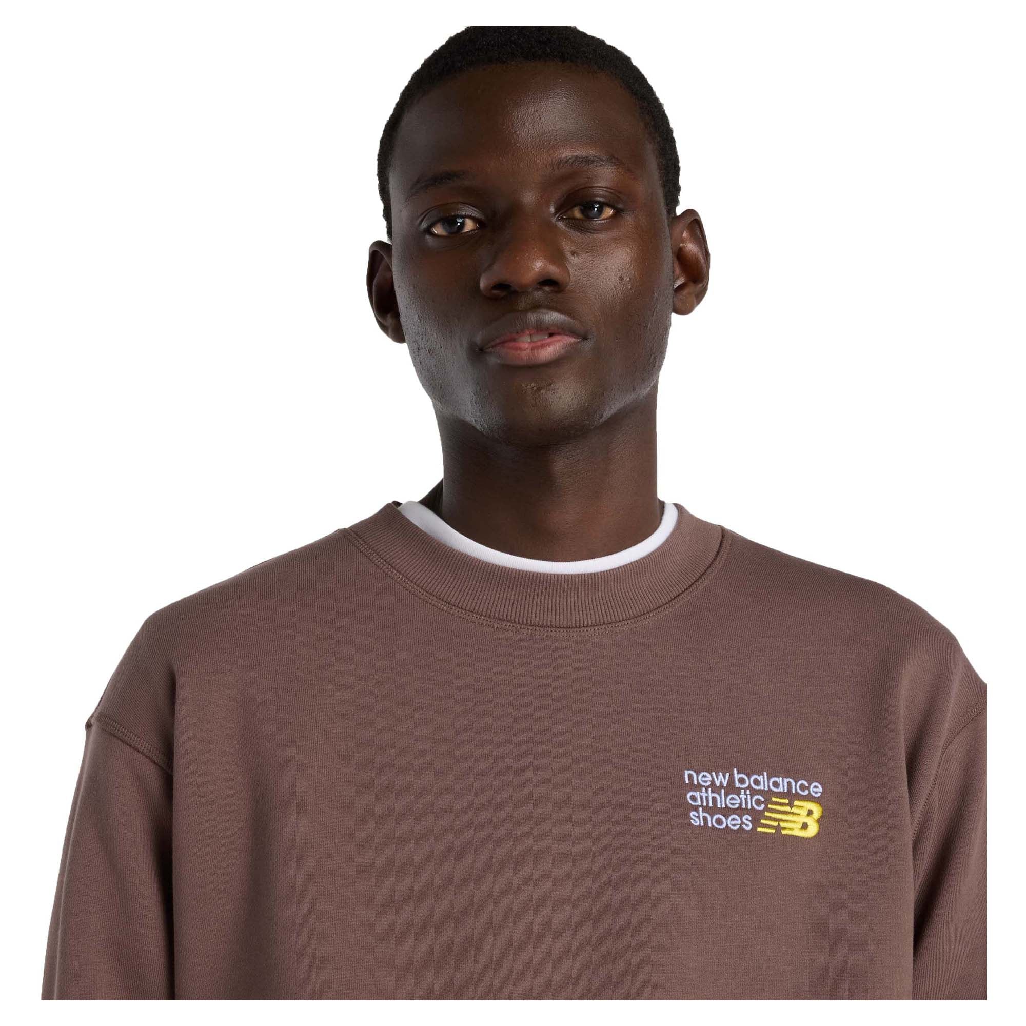 Men's Athletics Premium Logo Crewneck Sweatshirt - Image 4