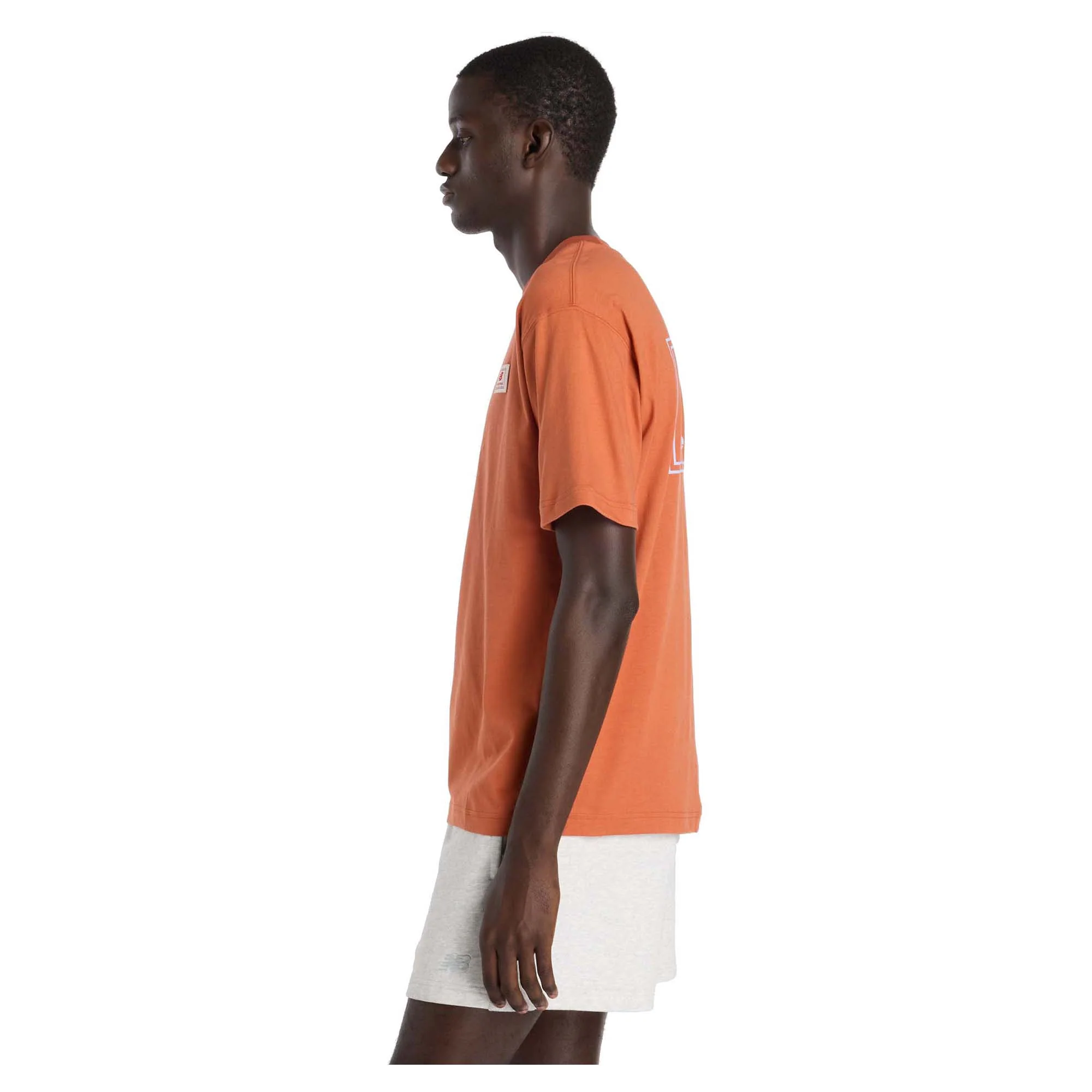 Men's Woven Label T-Shirt - Image 3
