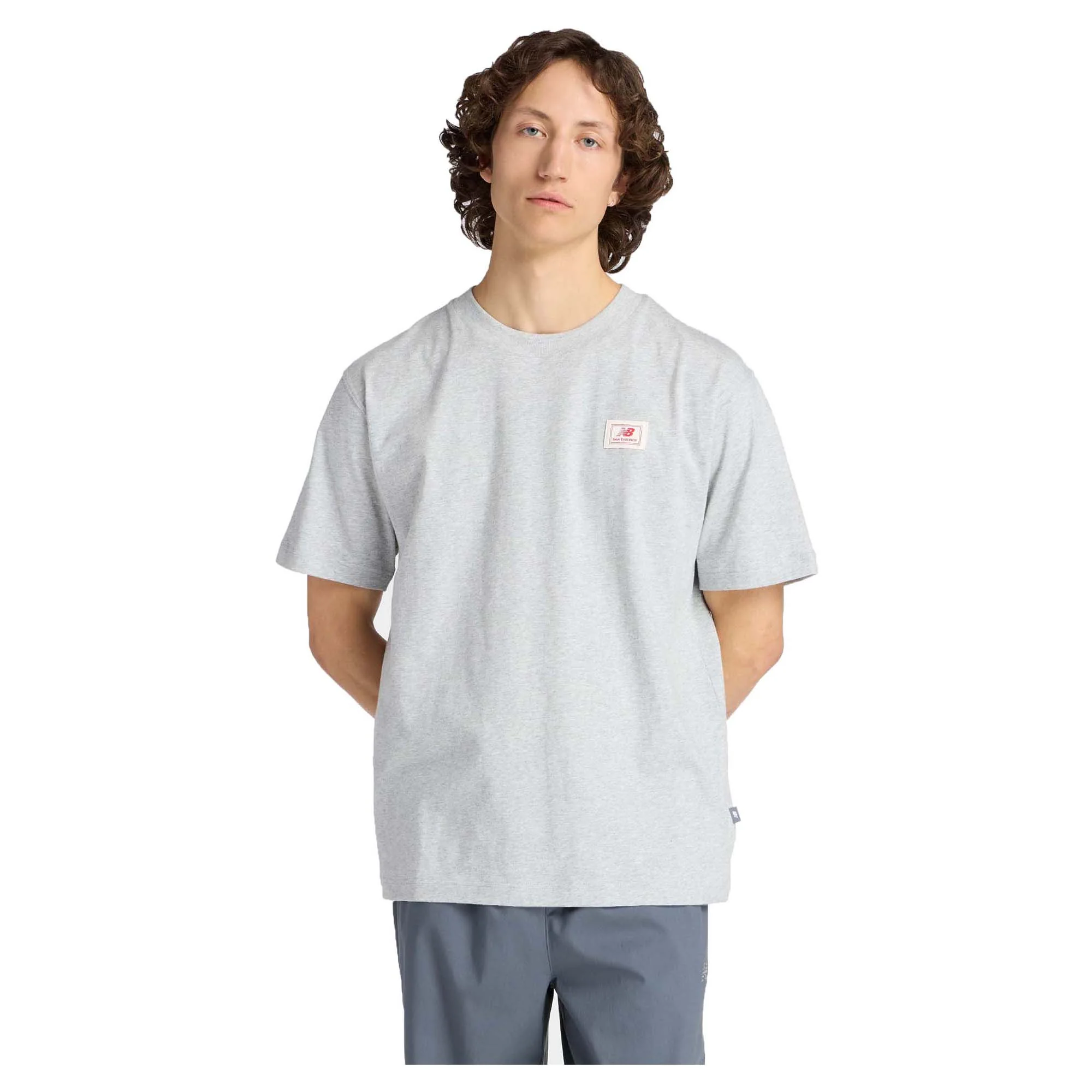 Men's Woven Label T-Shirt