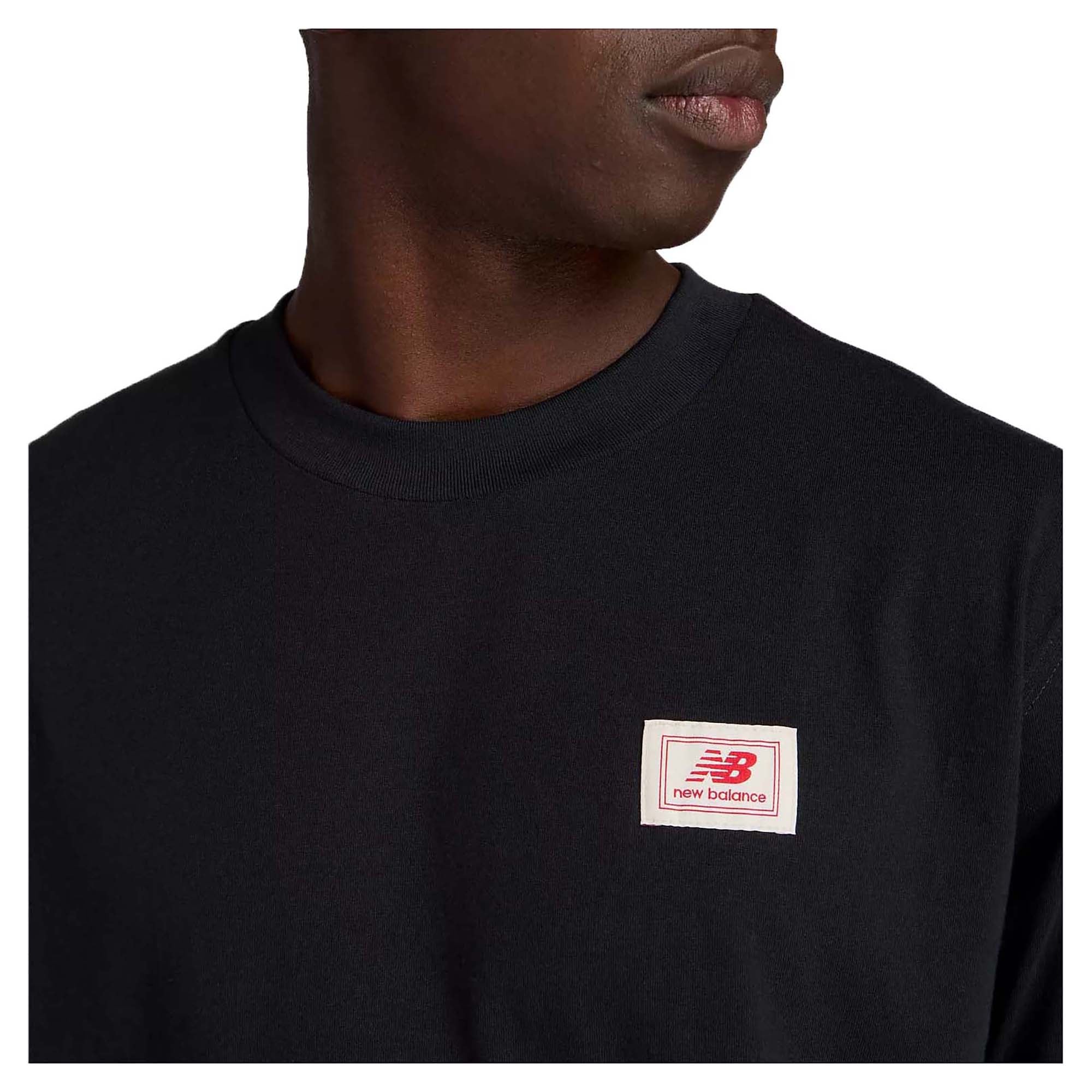 Men's Woven Label T-Shirt - Image 3