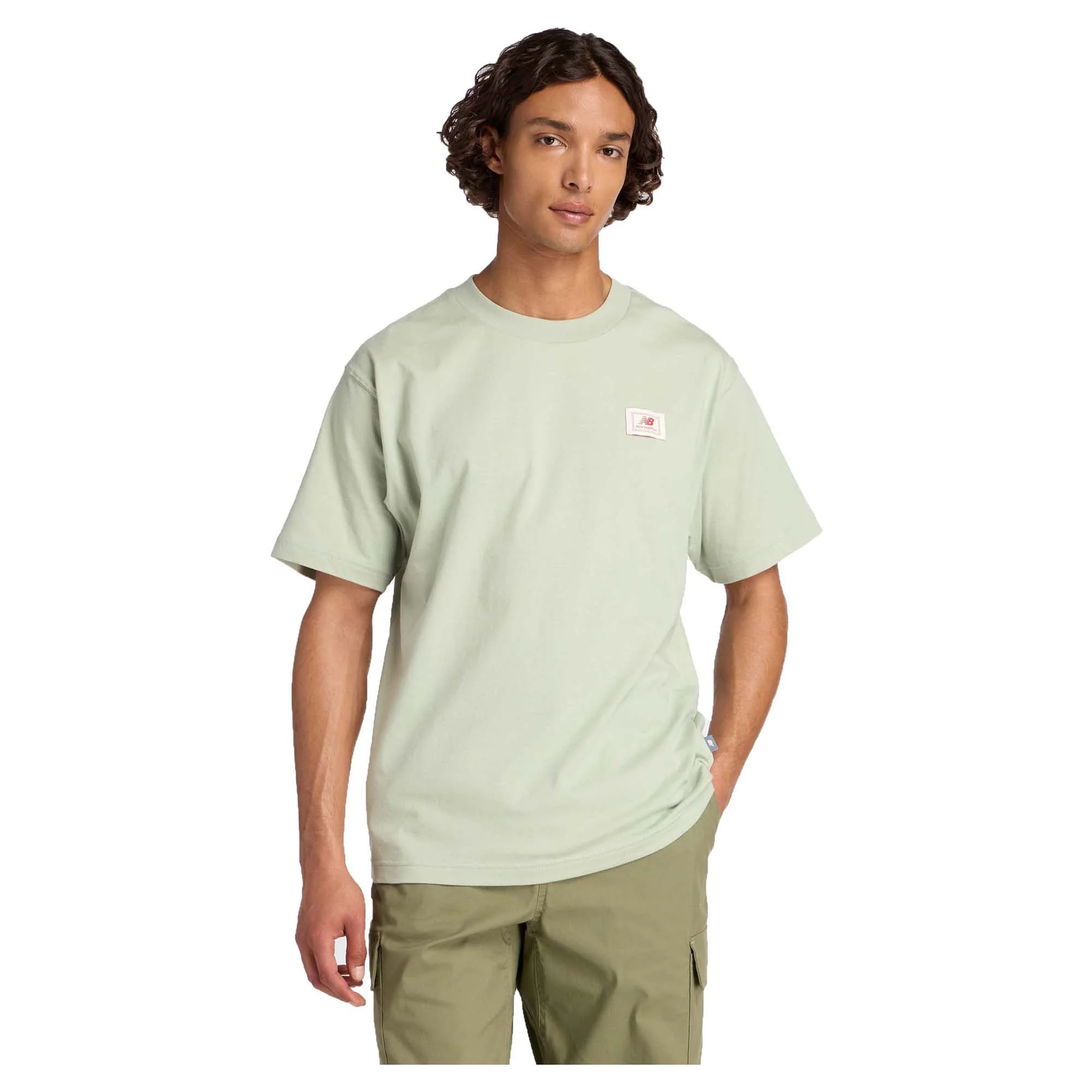 Men's Woven Label T-Shirt