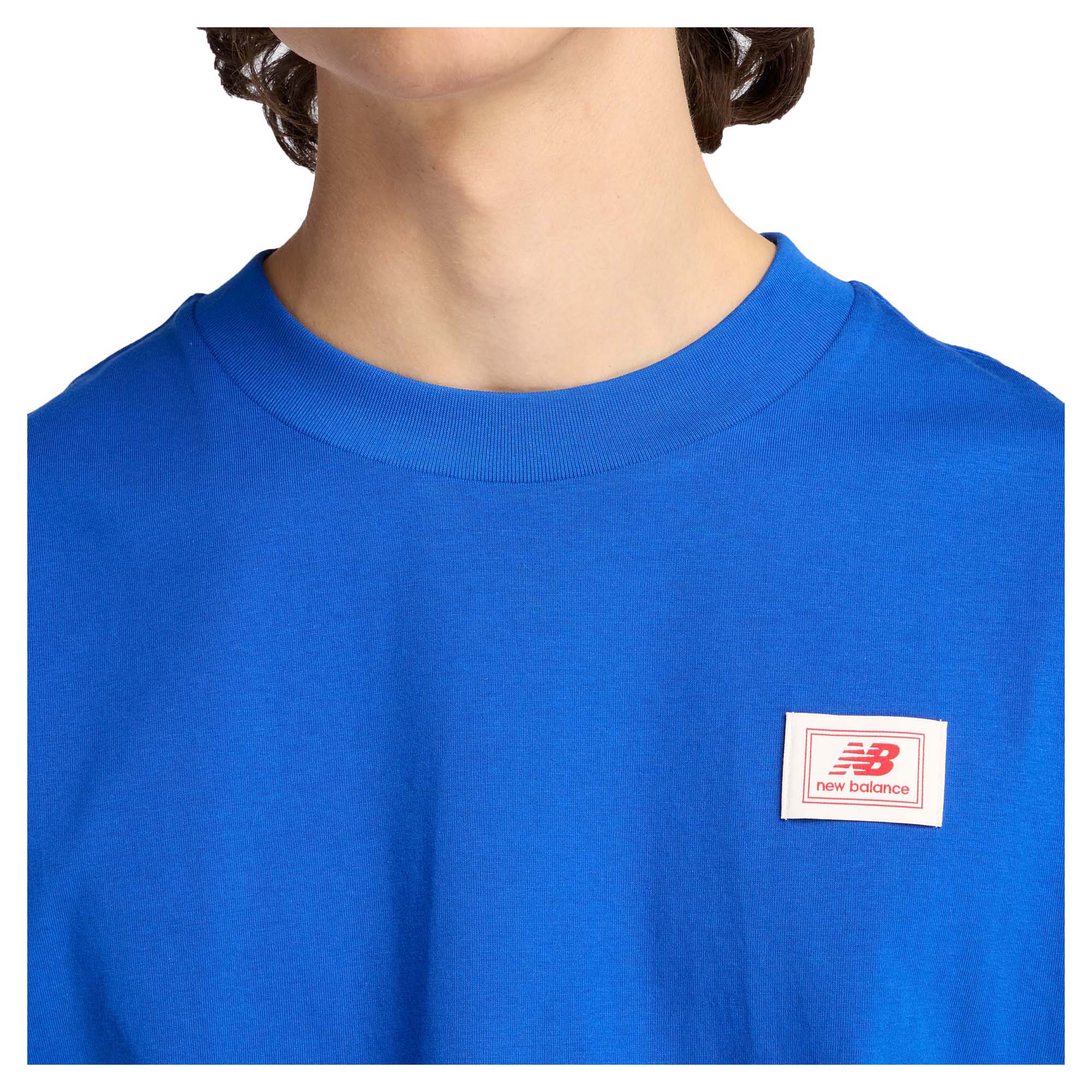 Men's Woven Label T-Shirt - Image 3