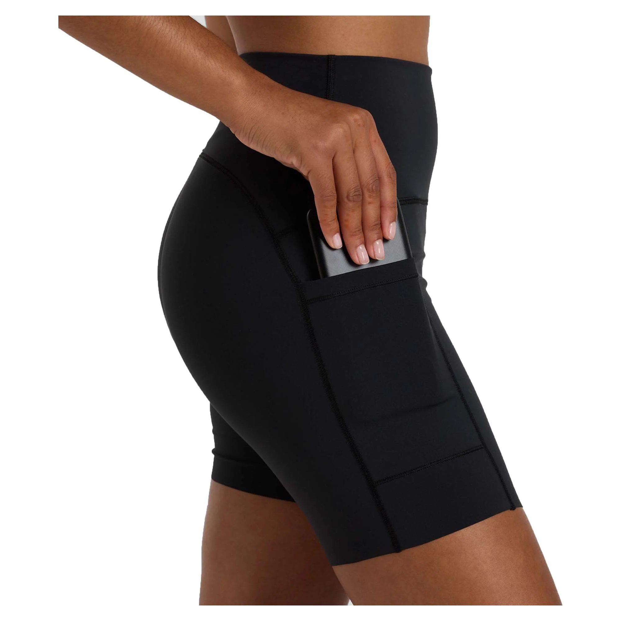 Women's Sleek Pocket High Rise 6 Inch Shorts - Image 3