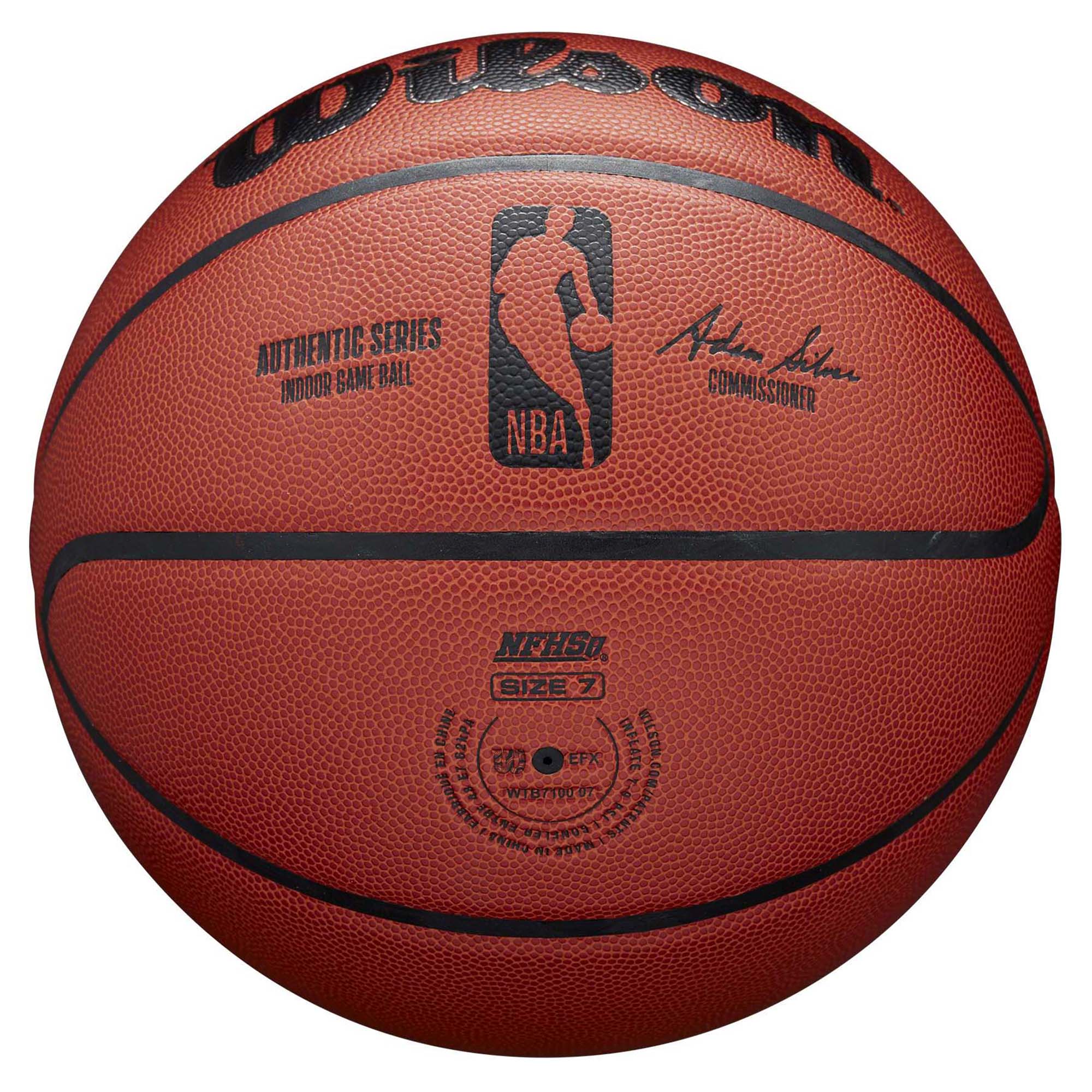NBA Authentic Indoor Basketball (Size 6) - Image 4