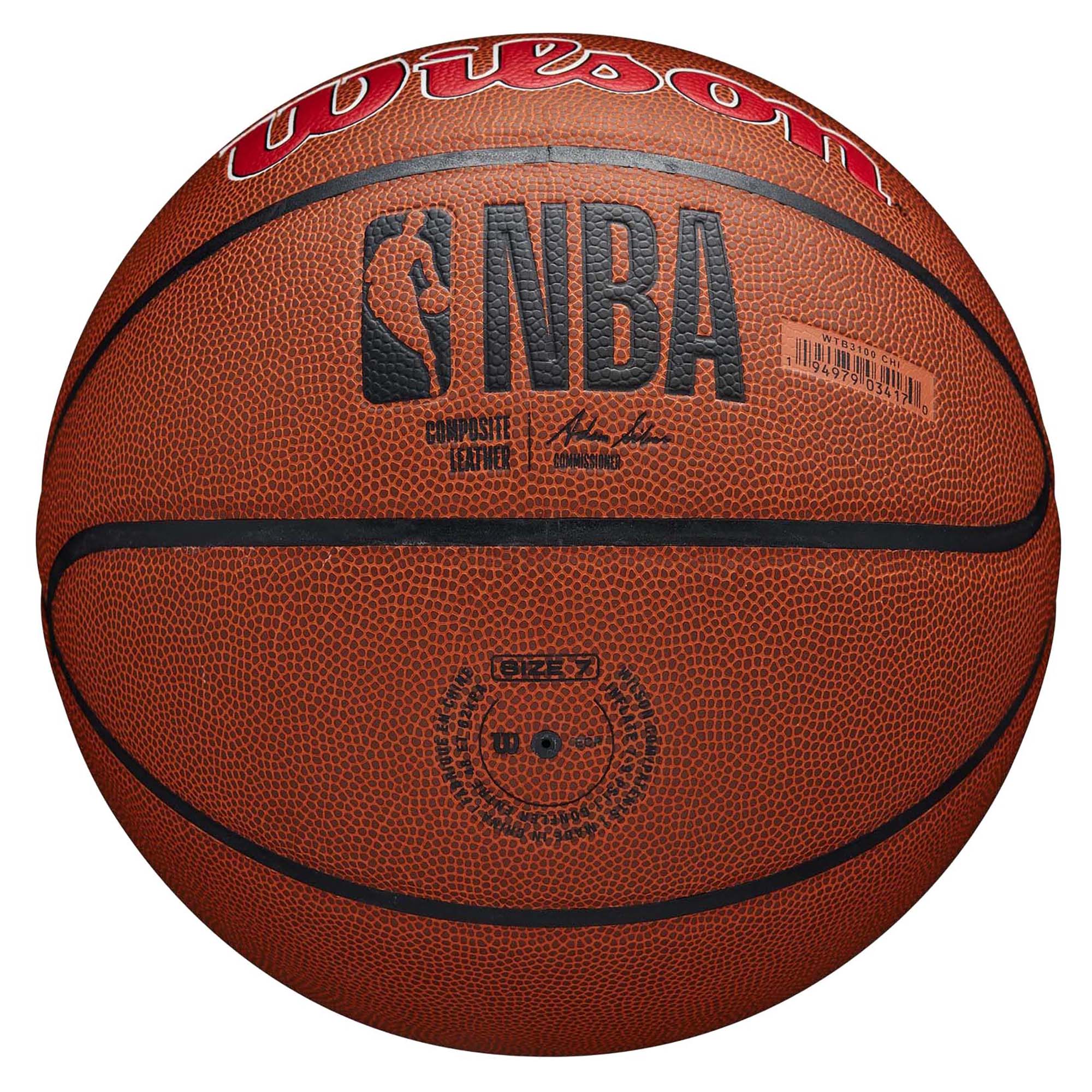 NBA Chicago Bulls Team Composite Basketball - Image 4