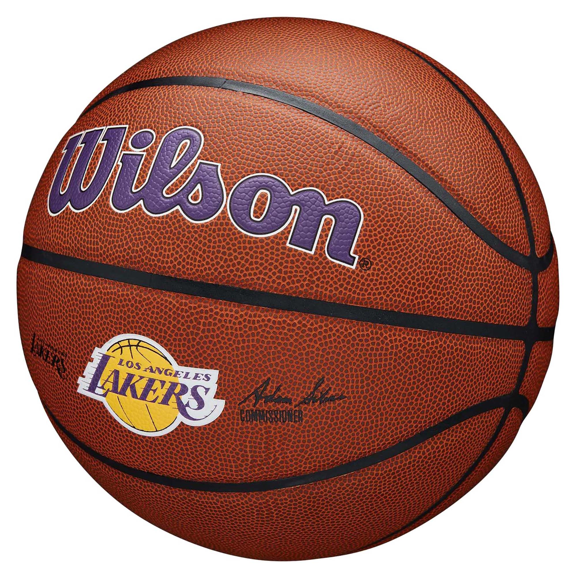 NBA Los Angeles Lakers Team Composite Basketball - Image 2