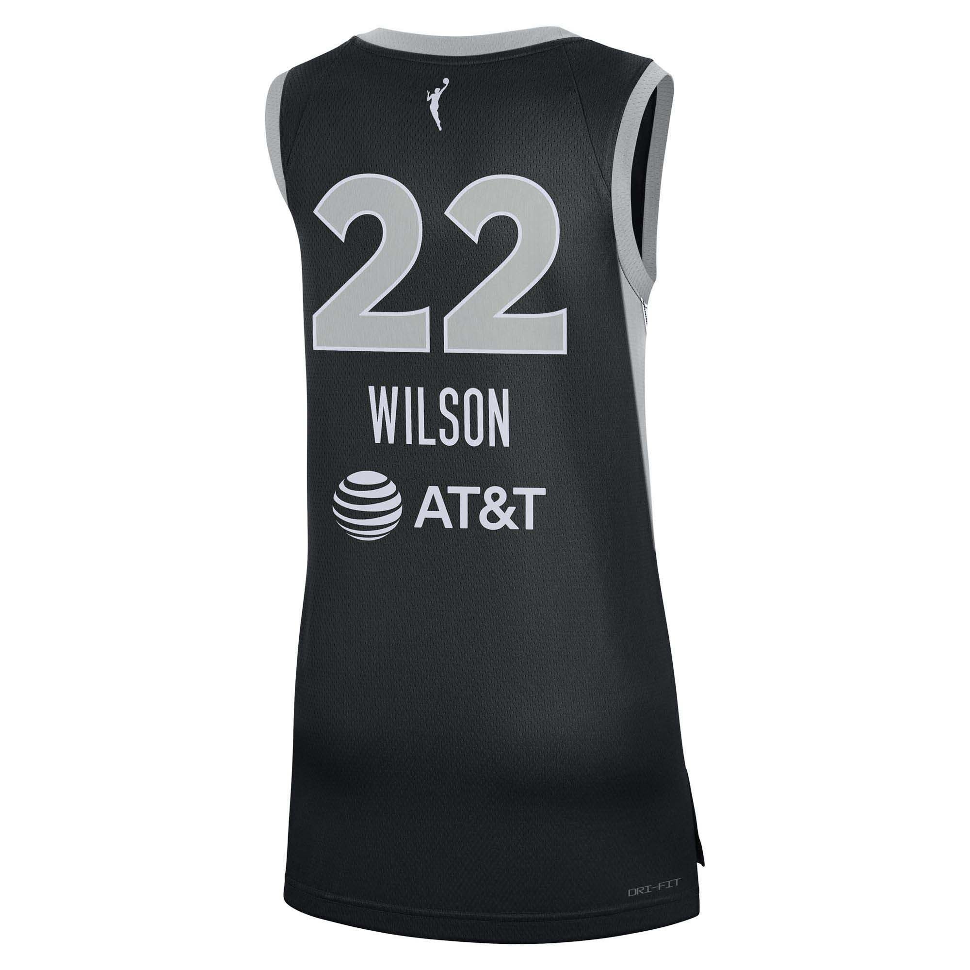 A'Ja Wilson Las Vegas Aces 2023 Dri-Fit WNBA Victory Jersey - Image 2