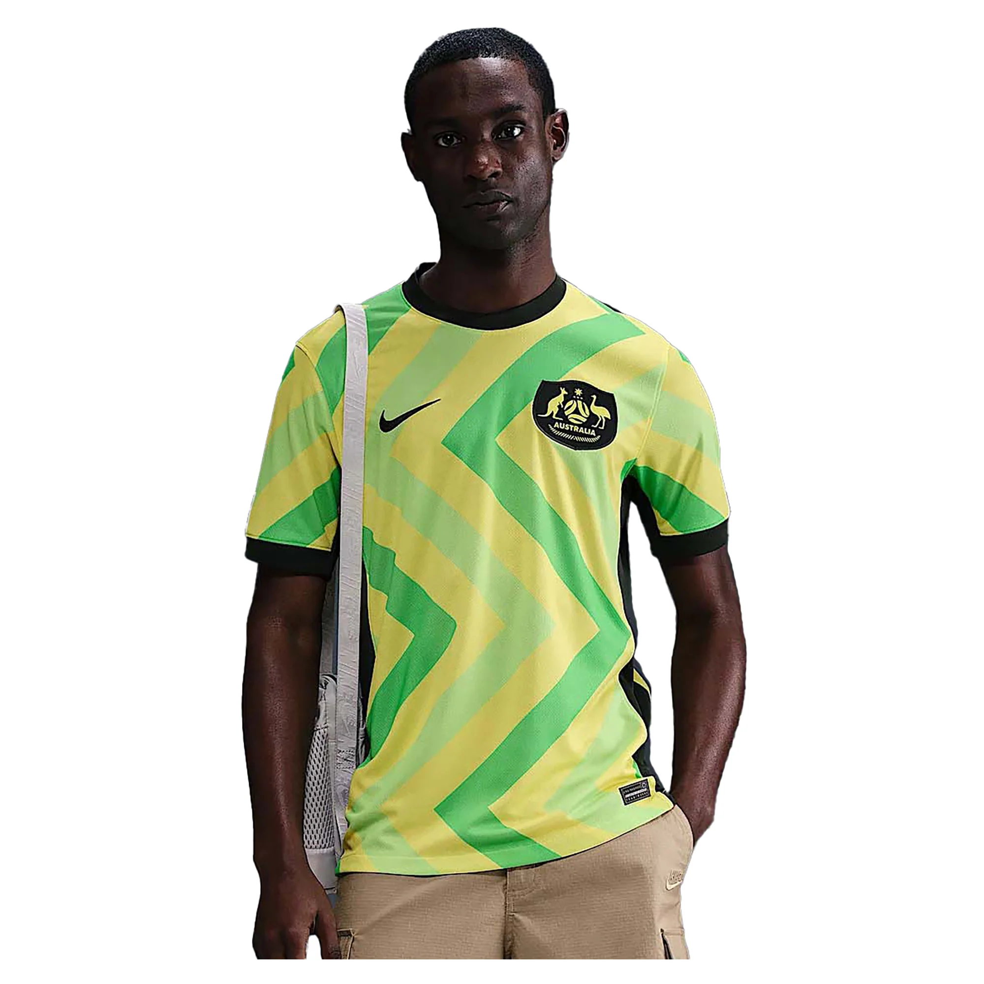 Men's Australia 2025/26 Stadium Home Replica Soccer Jersey