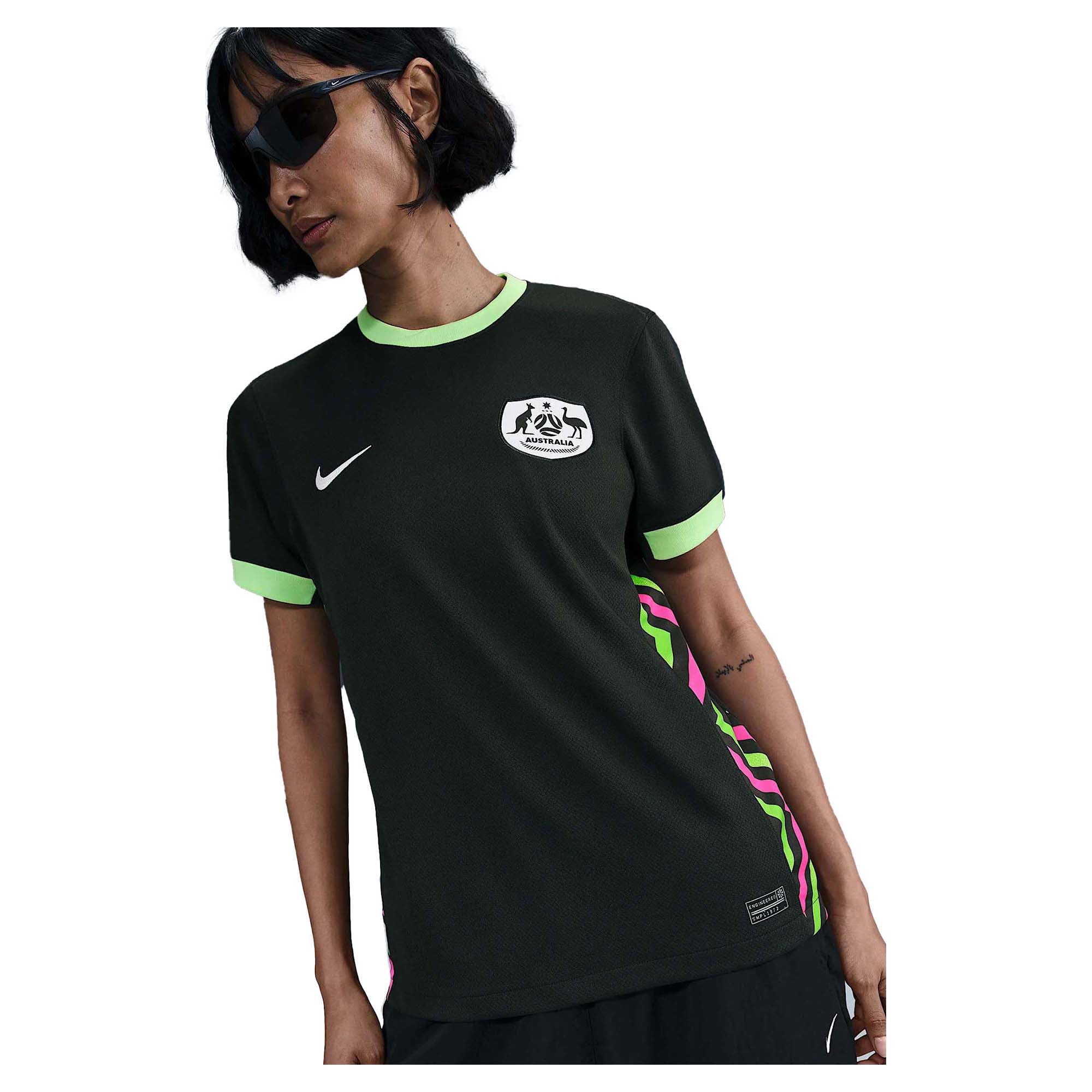 Women's Australia Matilda's 2025/26 Stadium Away Replica Soccer Jersey - Image 3