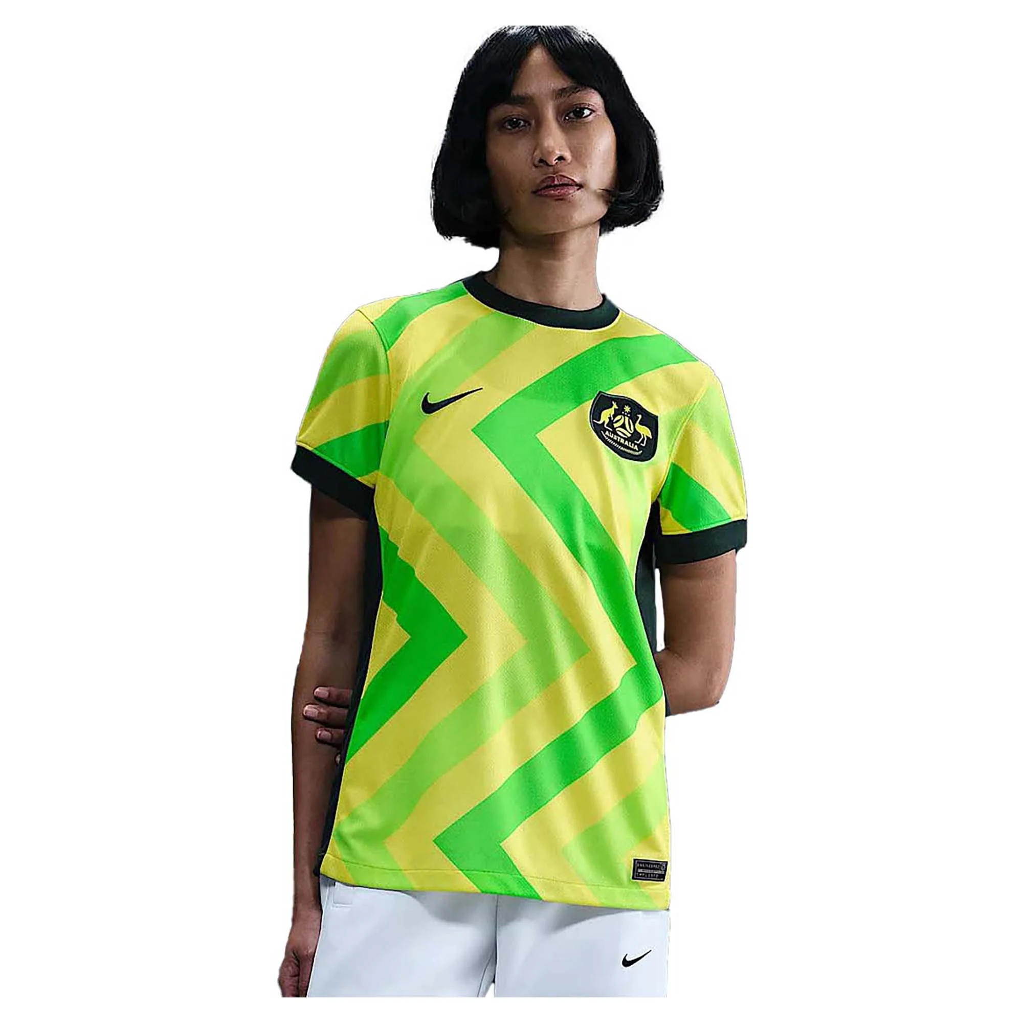 Women's Australia Matilda's 2025/26 Stadium Home Replica Soccer Jersey