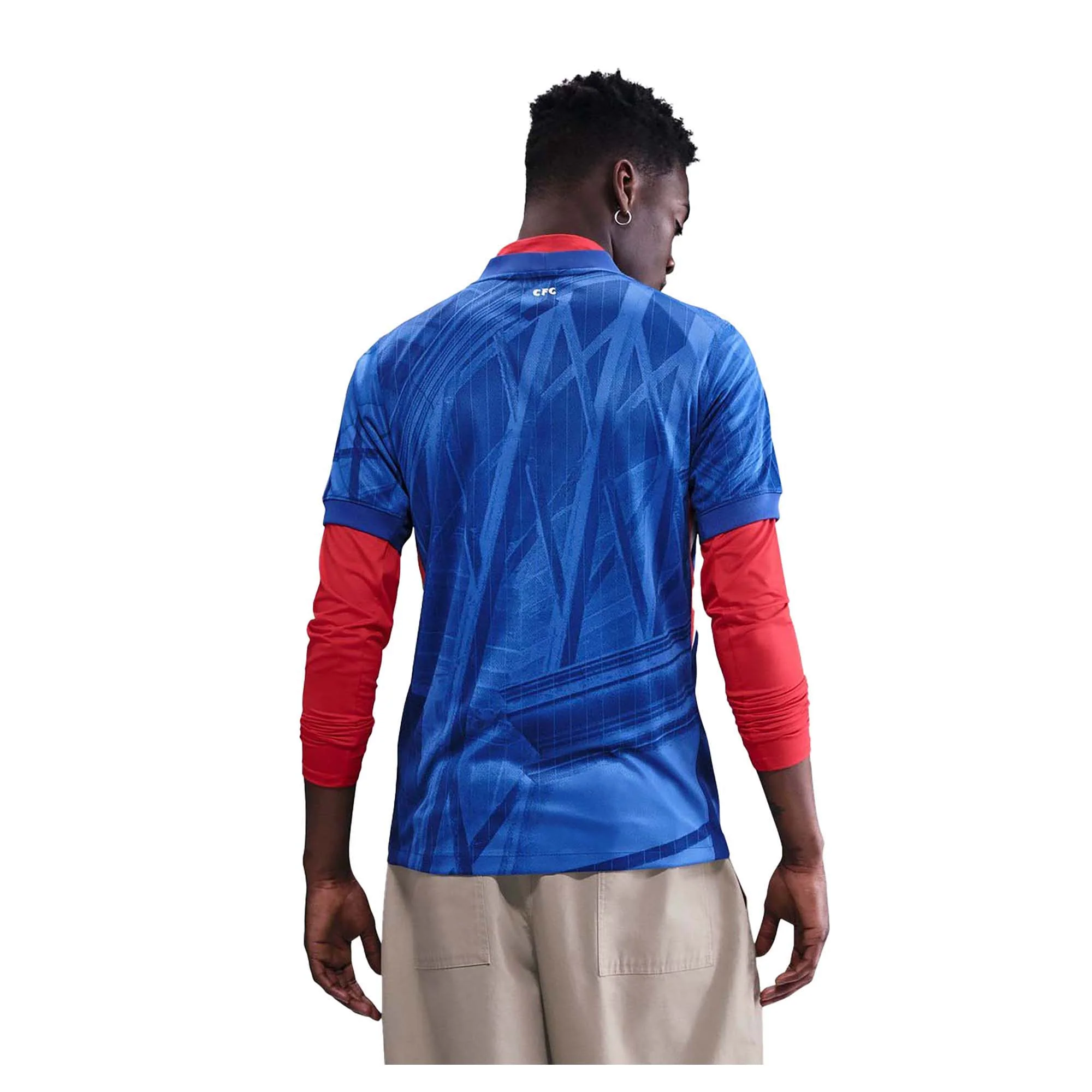 Men's Chelsea FC 2025/26 Stadium Home Soccer Jersey - Image 3