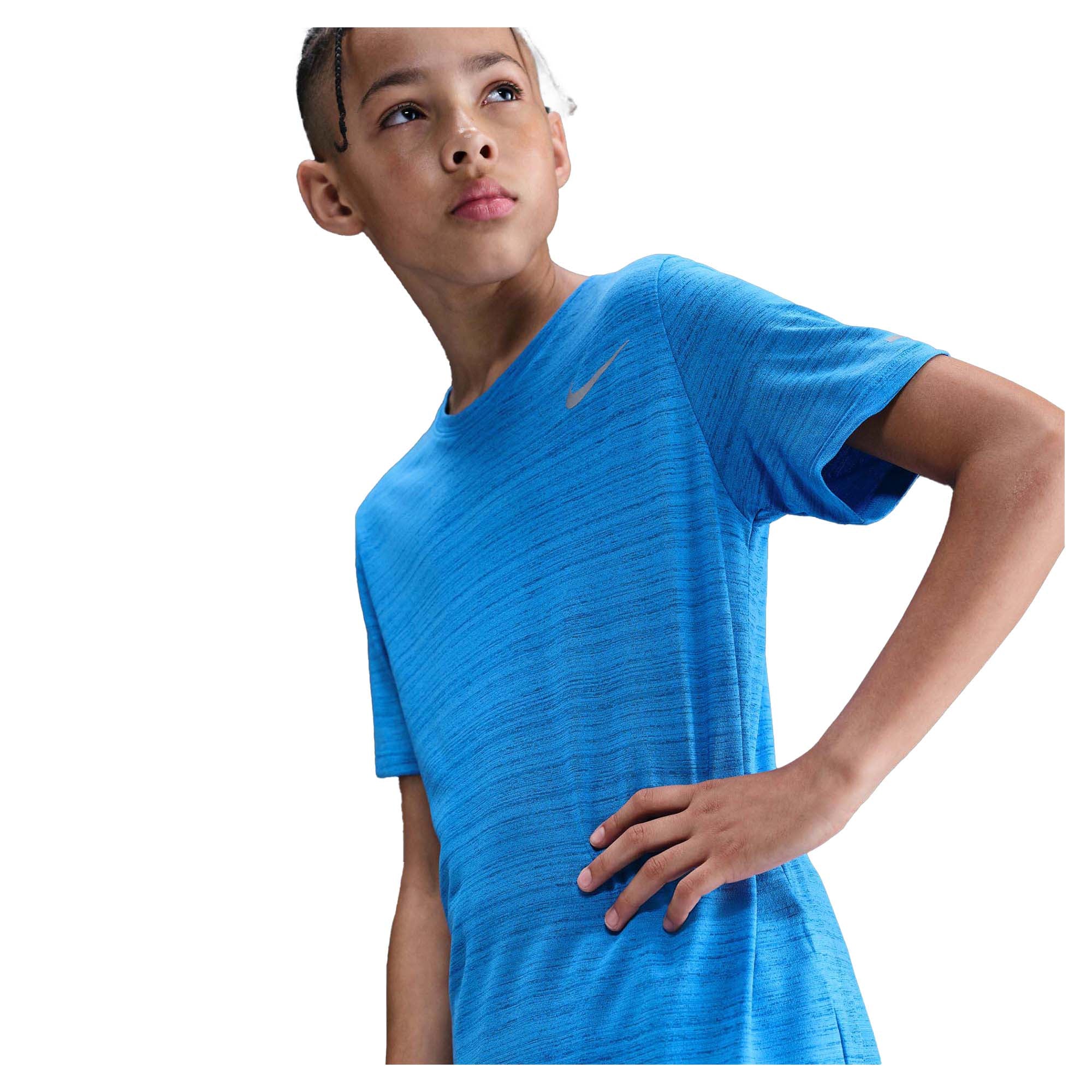 Nike Dri-Fit Boy's Short Sleeve Miler T-Shirt - Image 2