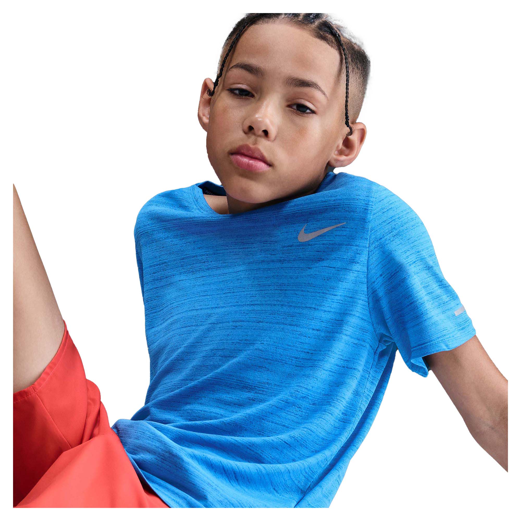 Nike Dri-Fit Boy's Short Sleeve Miler T-Shirt - Image 4