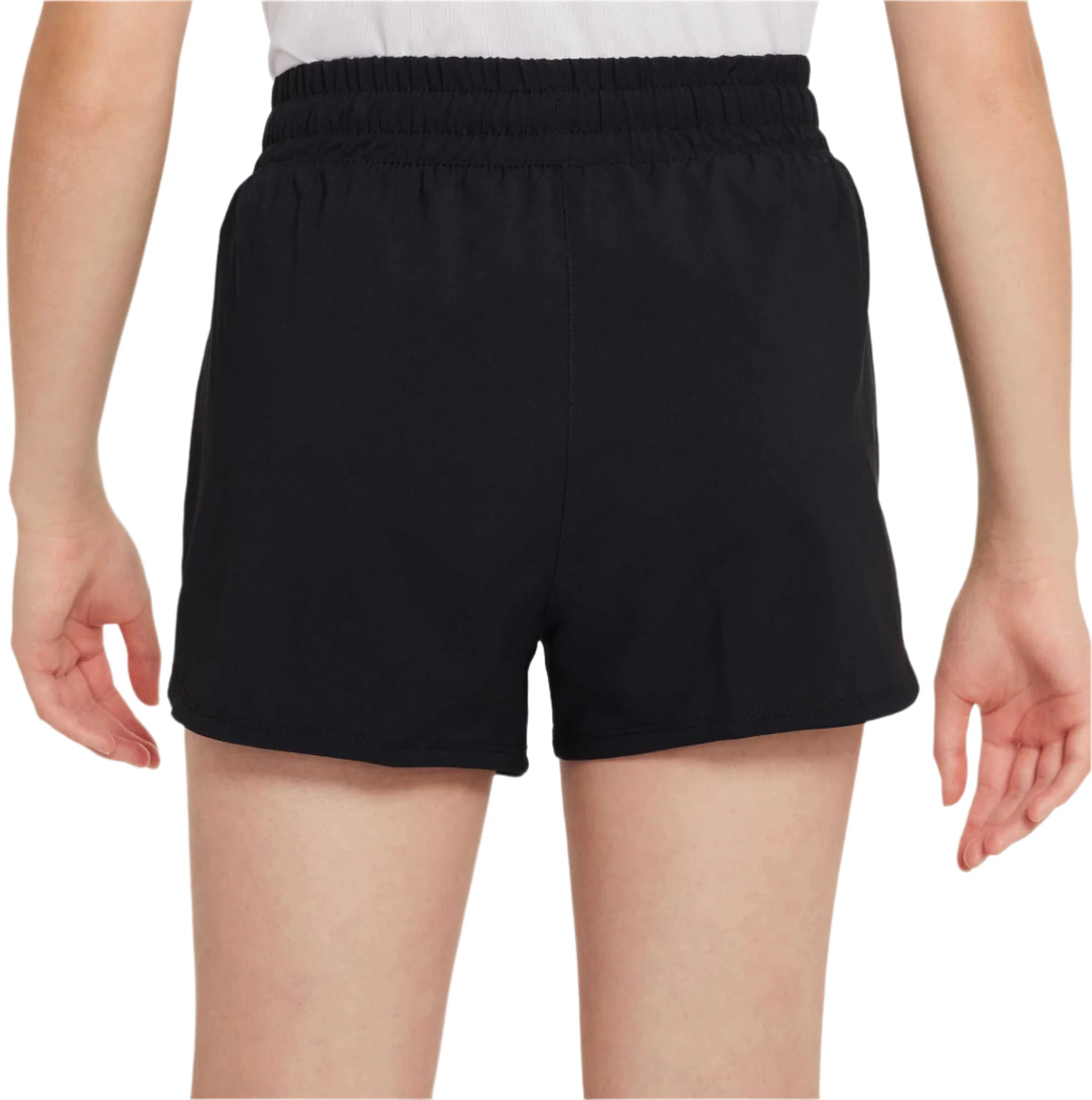 Junior's One High-Waisted Woven Girl's Training Shorts - Image 3