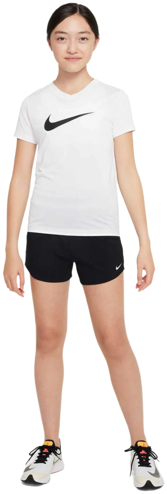 Junior's One High-Waisted Woven Girl's Training Shorts - Image 7