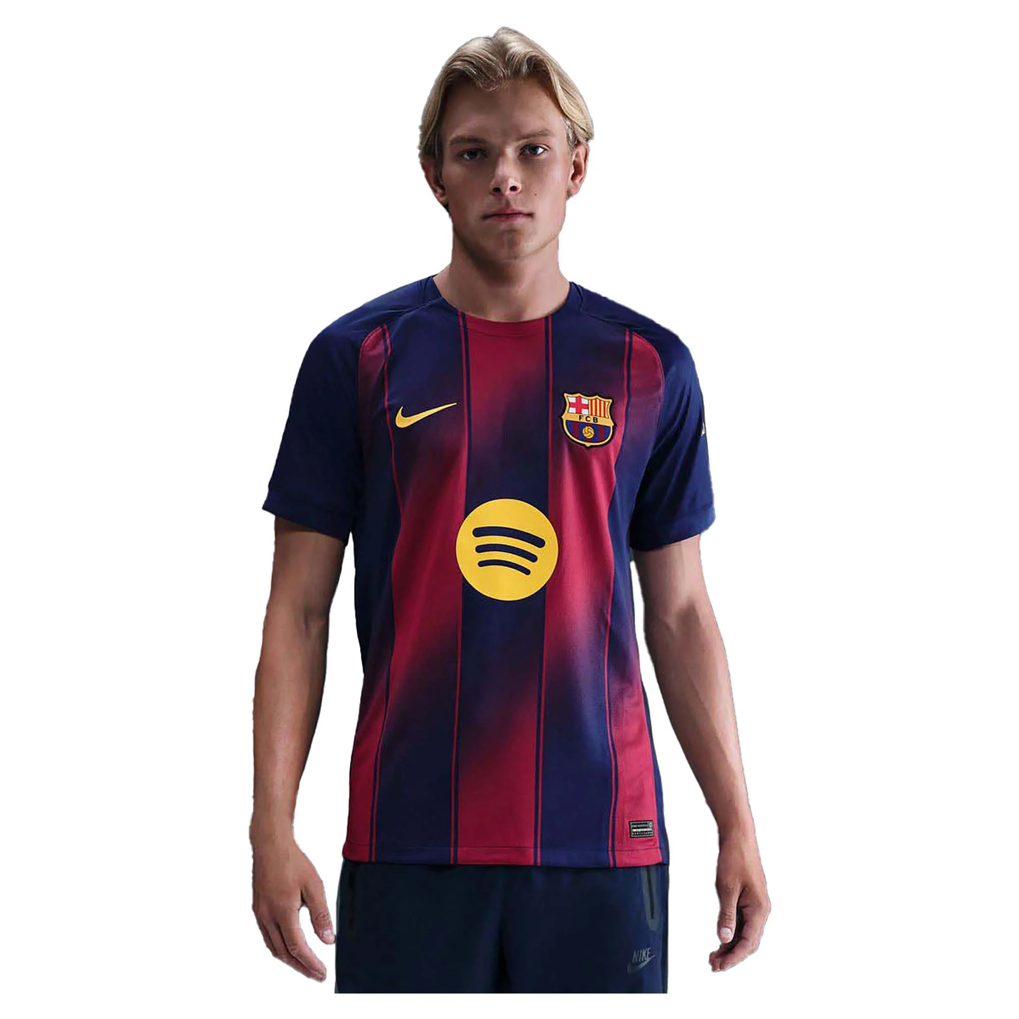 Men's FC Barcelona 2025/26 Stadium Home Soccer Jersey - Image 3