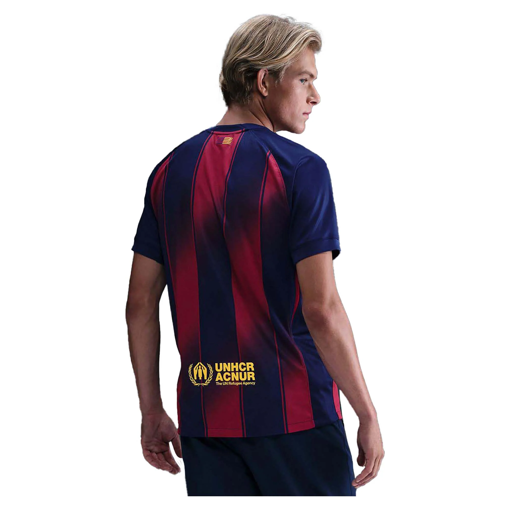 Men's FC Barcelona 2025/26 Stadium Home Soccer Jersey - Image 4